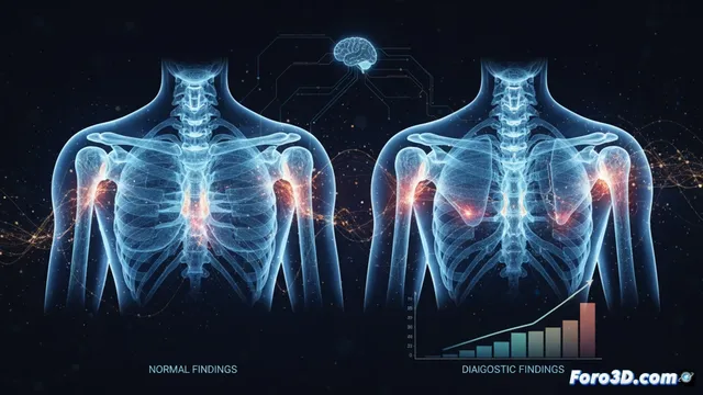 Resonancias 3D del hombro: hallazgos normales vs. diagnóstico real