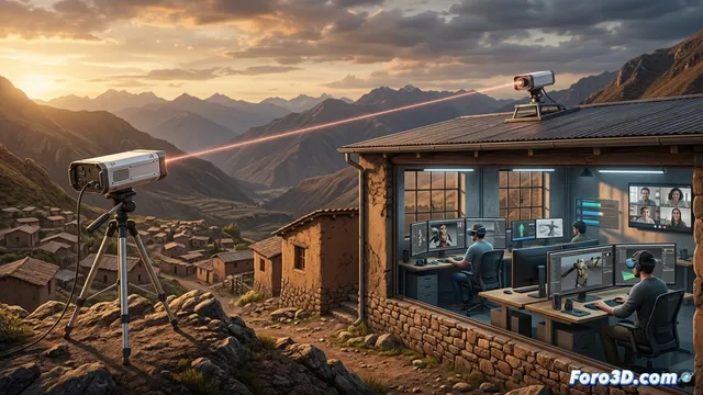 Taara: Internet por láser de Alphabet, ¿el futuro para estudios 3D remotos?