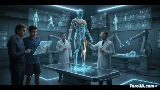 Tecnología 3D en lesiones deportivas: el caso Mbappé y la experiencia de Figo