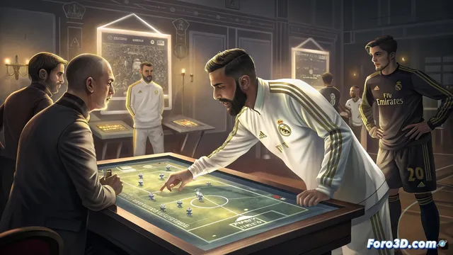 Tecnología 3D para analizar la mentalidad y táctica del Real Madrid