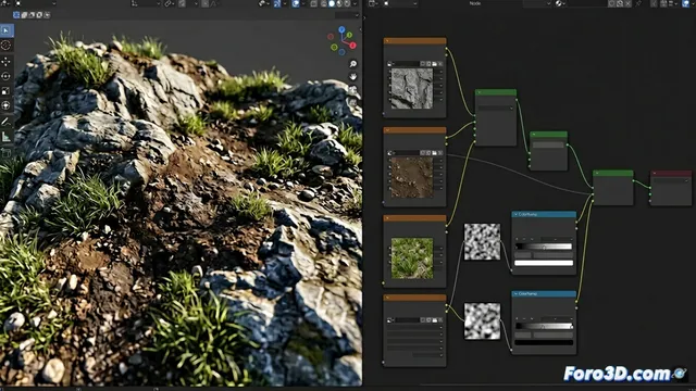Tutorial Blender: Texturas de Terreno Realistas con Nodos y Recursos Gratis