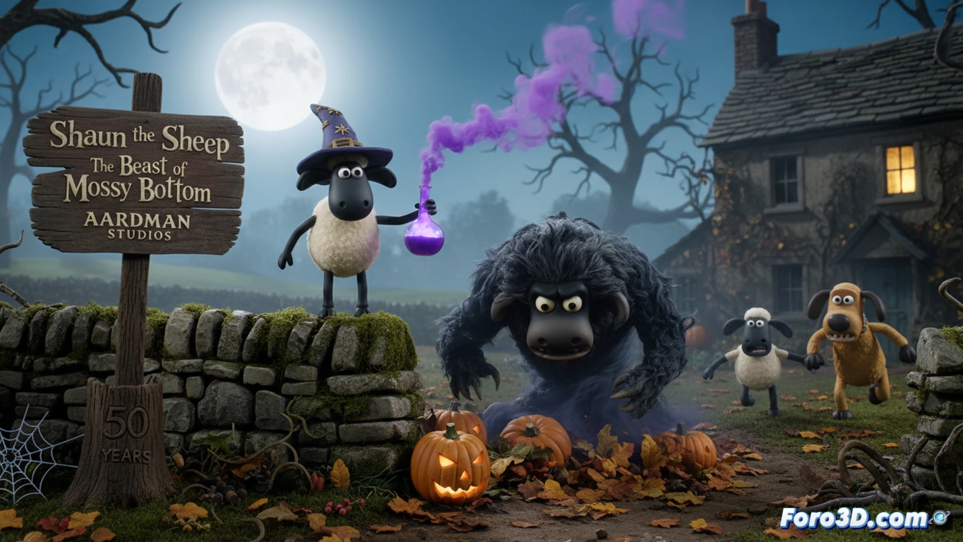 Aardman anuncia tercera película de Shaun the Sheep con técnica stop-motion