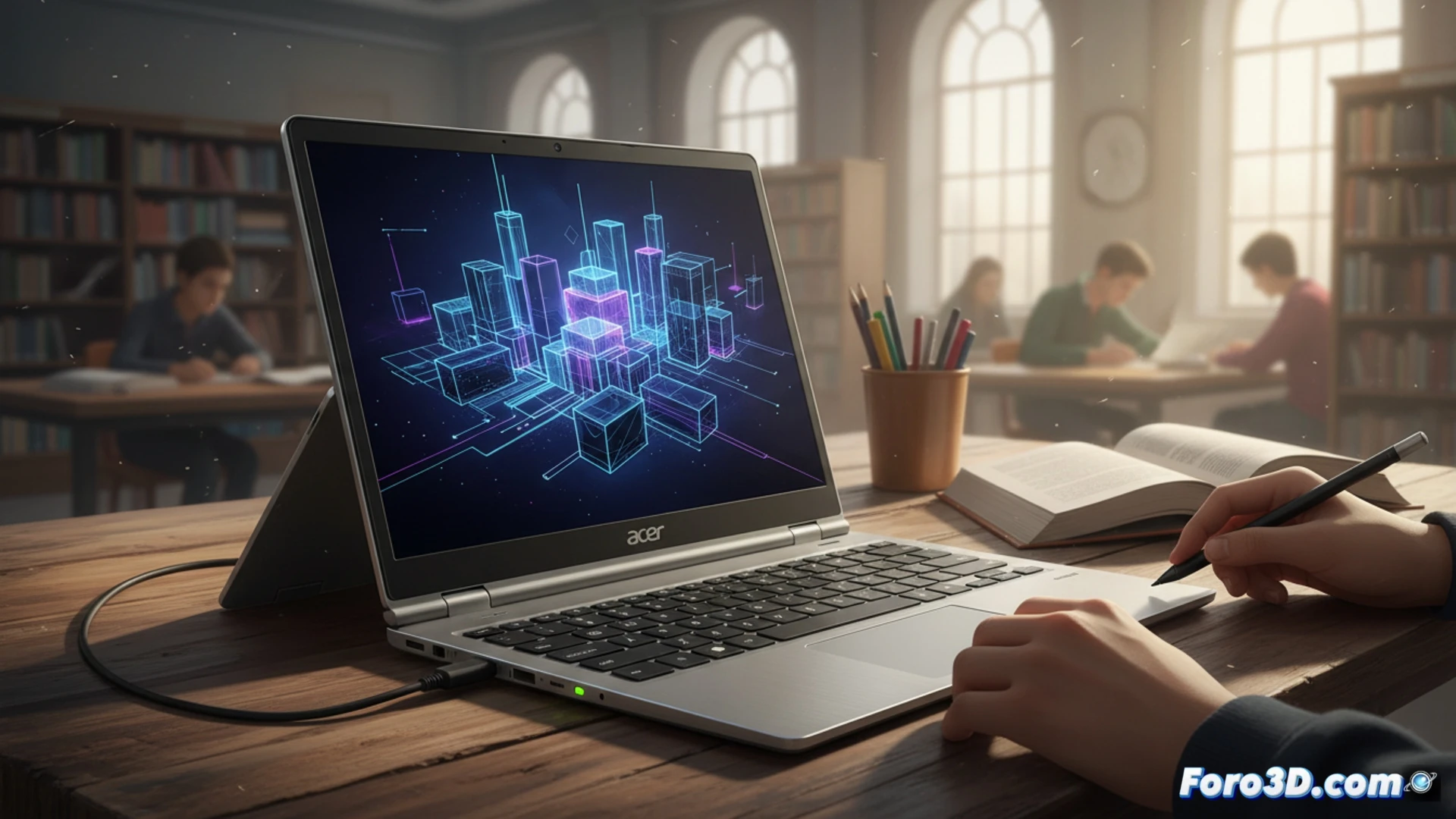 Acer Chromebook Spin 311: ¿Un convertible para modelado 3D?