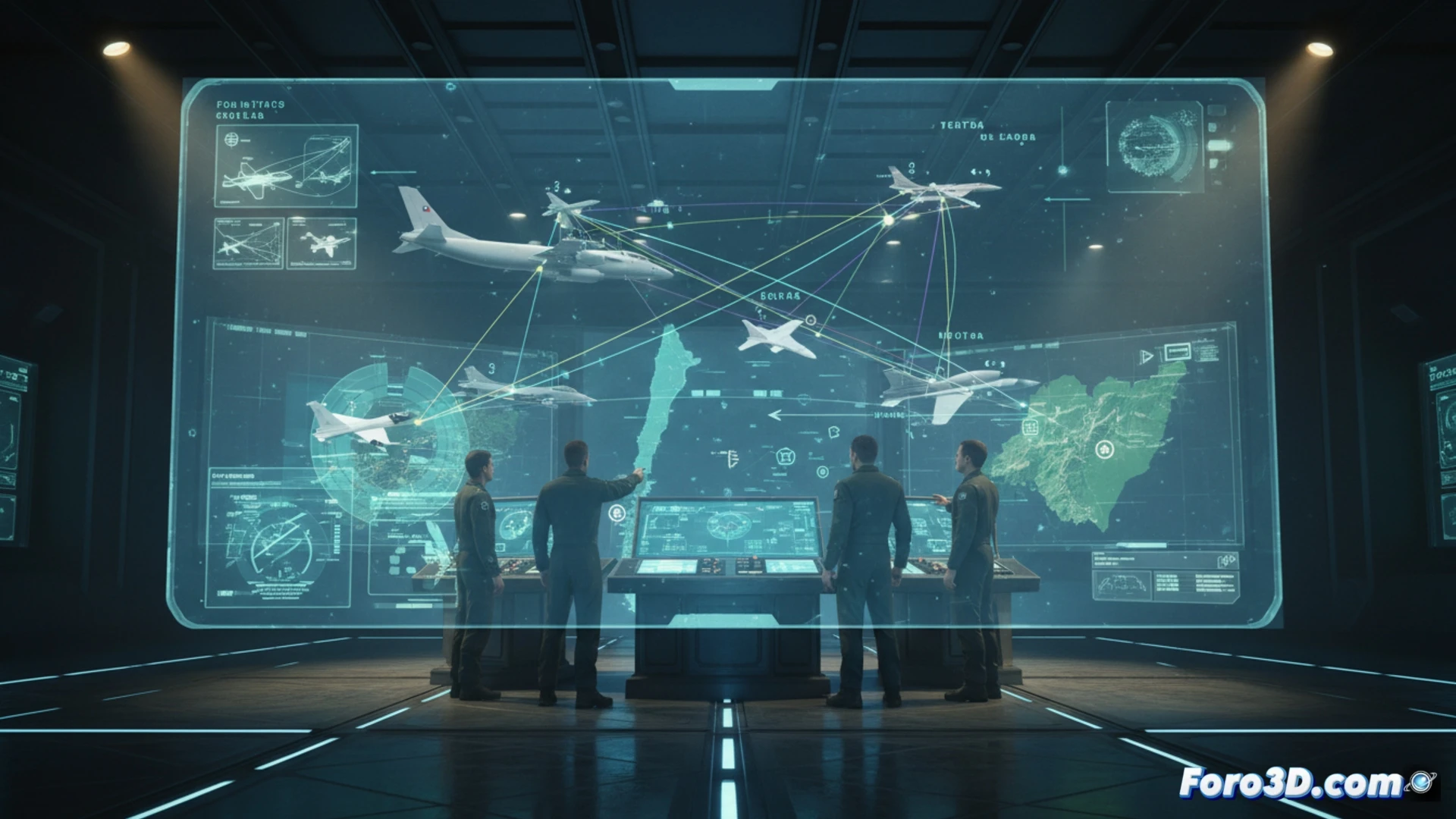 ADEX X: Tecnología 3D tras el ejercicio táctico de la FACh