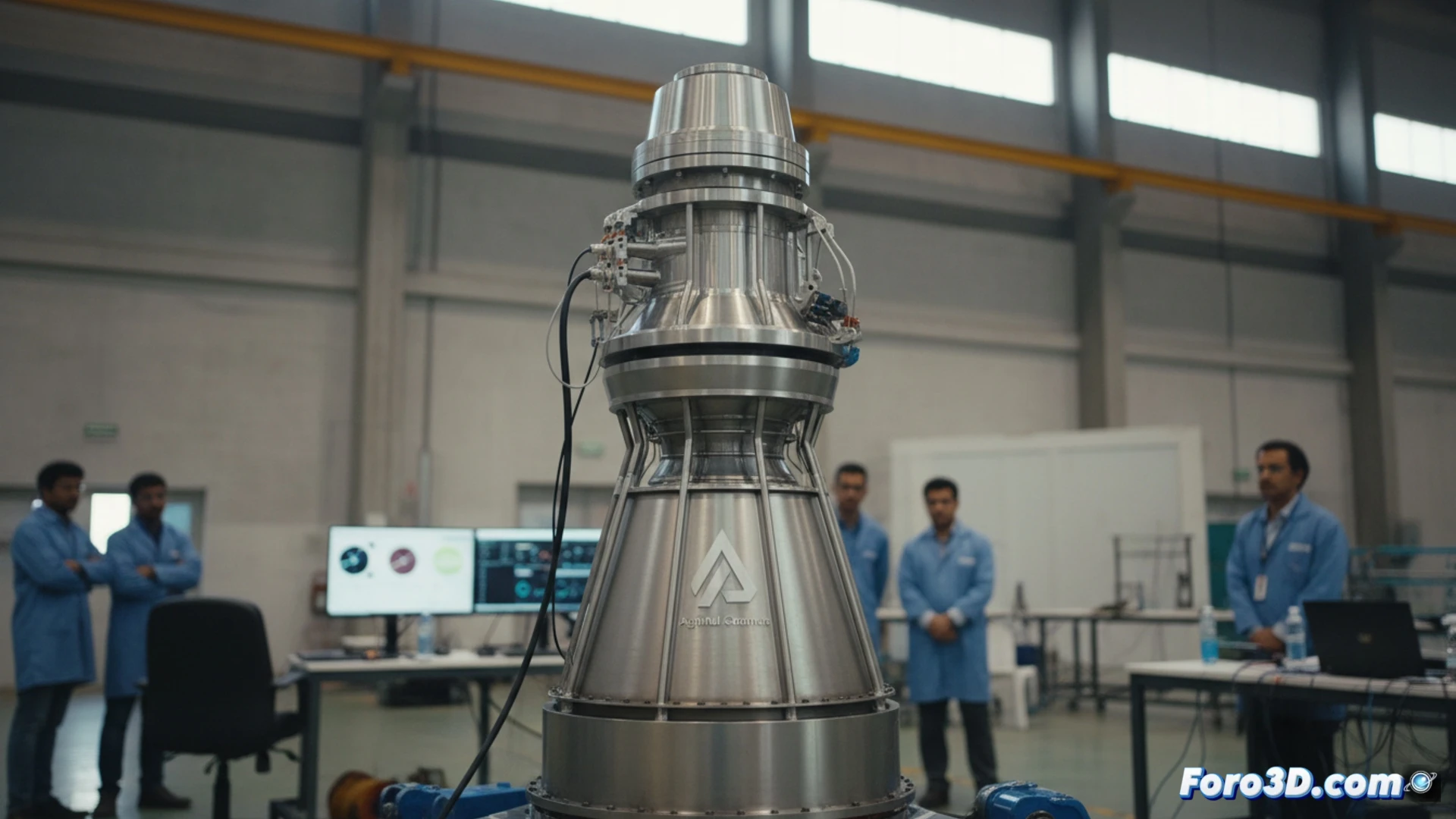 Agnikul imprime en 3D un motor cohete completo en una sola pieza