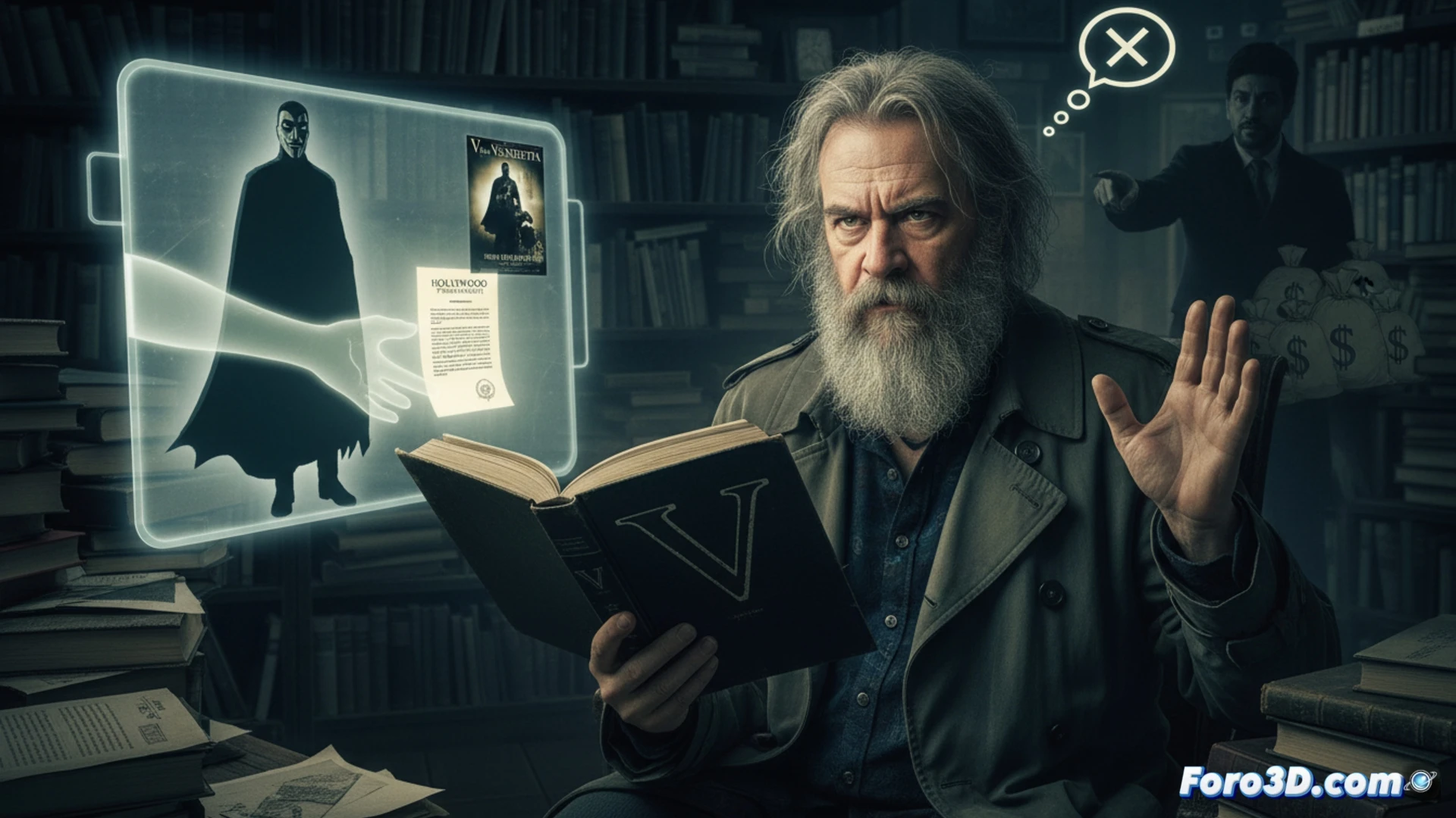 Alan Moore sigue rechazando 'V for Vendetta' tras 20 años