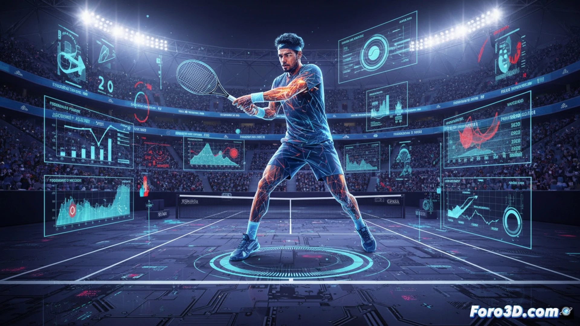 Alcaraz en Indian Wells: Análisis 3D de una Máquina Imparable