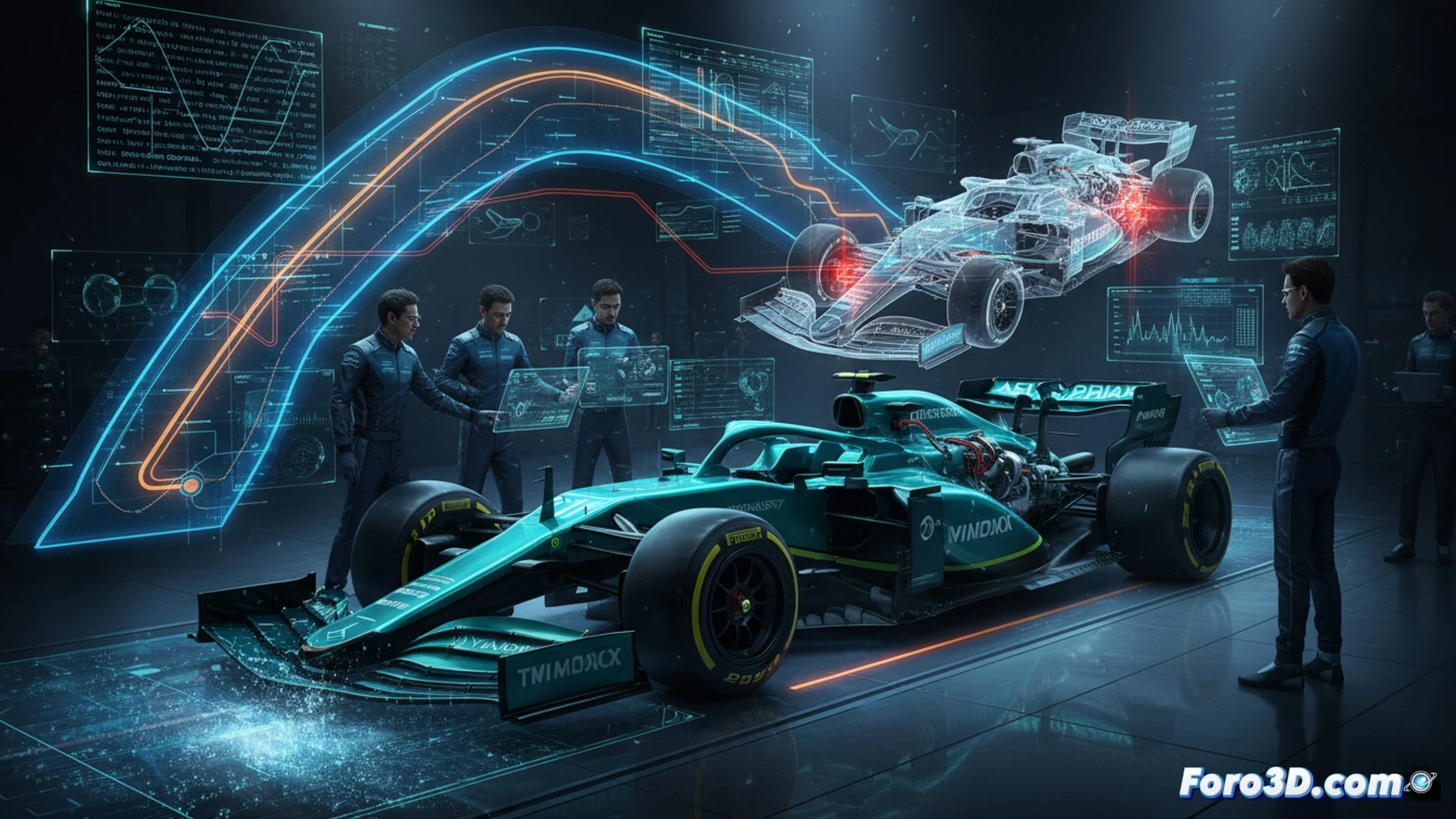 Alonso 2025: Telemetría y 3D para analizar un abandono técnico