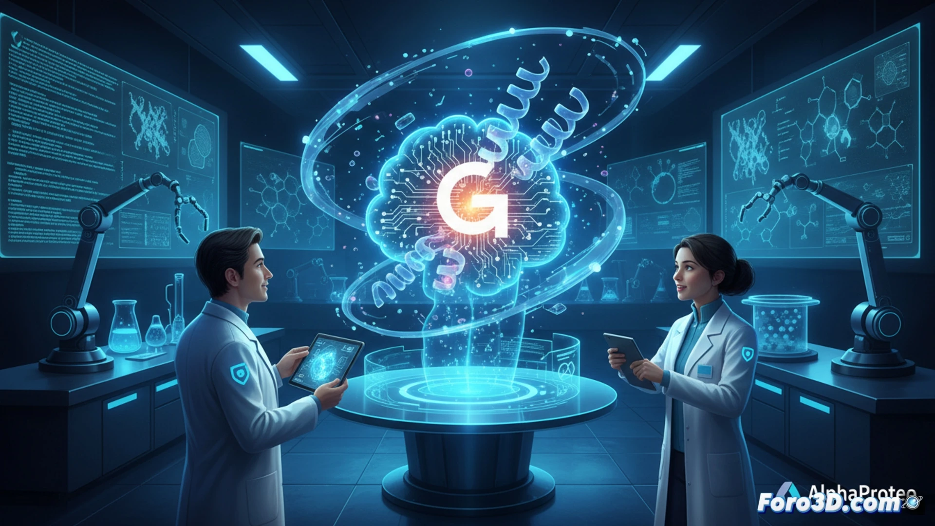 AlphaProteo: La IA que modela proteínas en 3D para fármacos