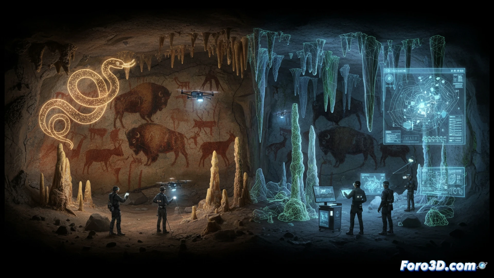 Altamira más allá del arte: tecnología 3D frente a la leyenda