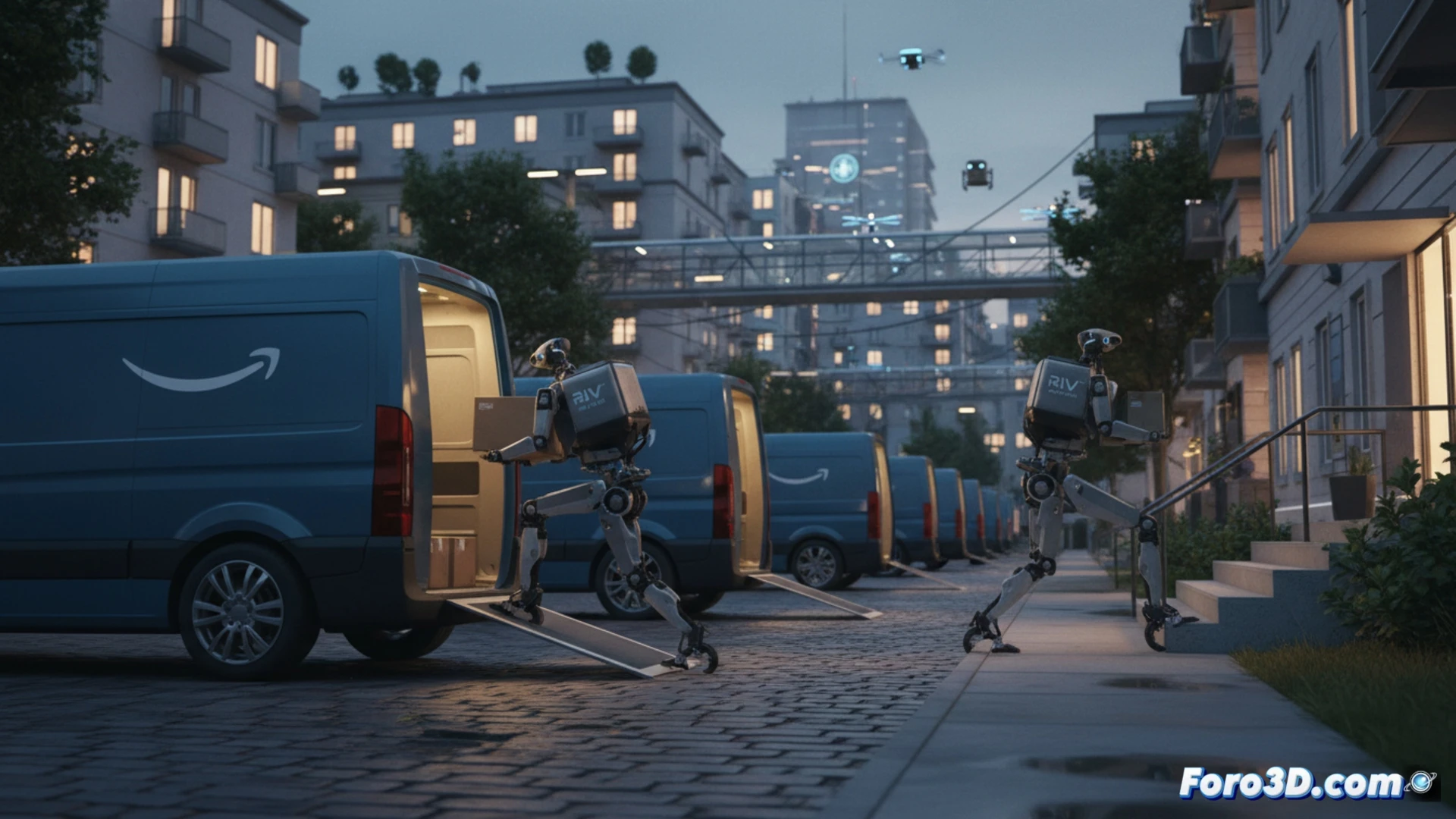 Amazon adquiere Rivr: robots híbridos para la última milla