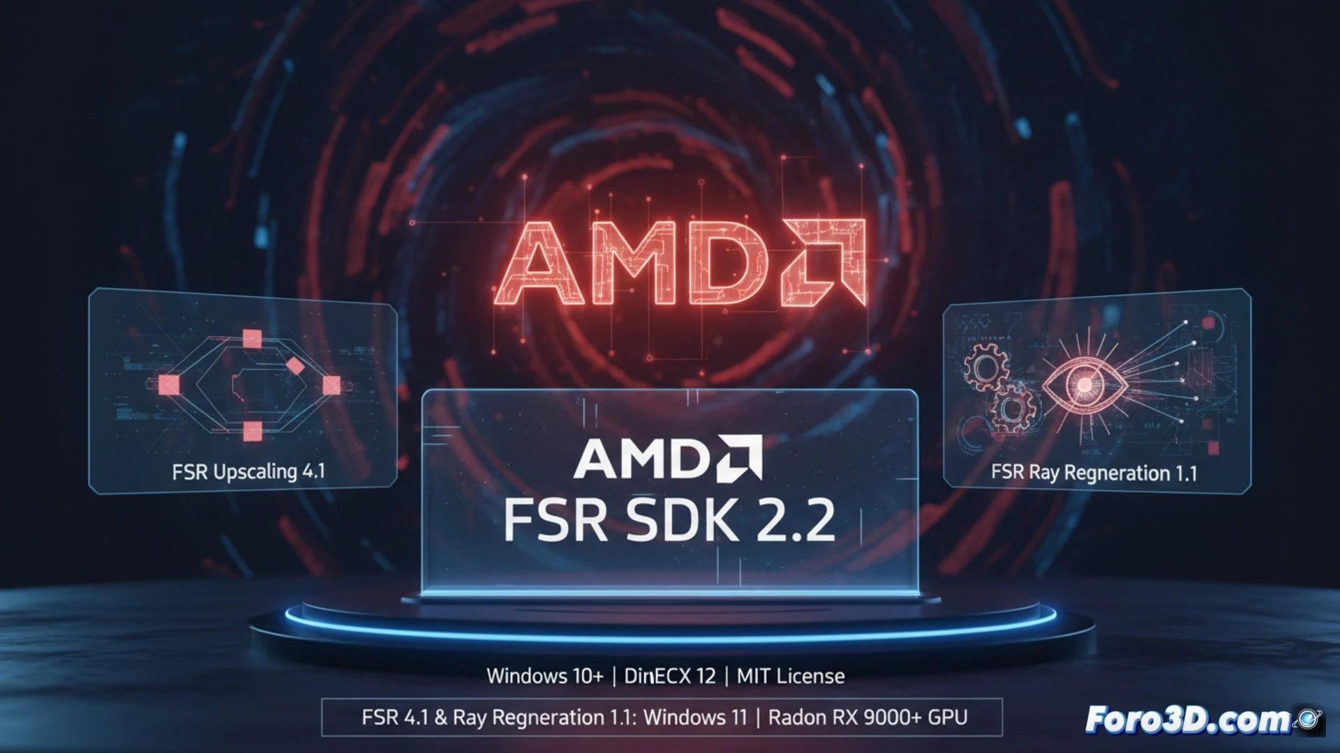 AMD FSR SDK 2.2: Llegan las Redstone y FSR 4.1