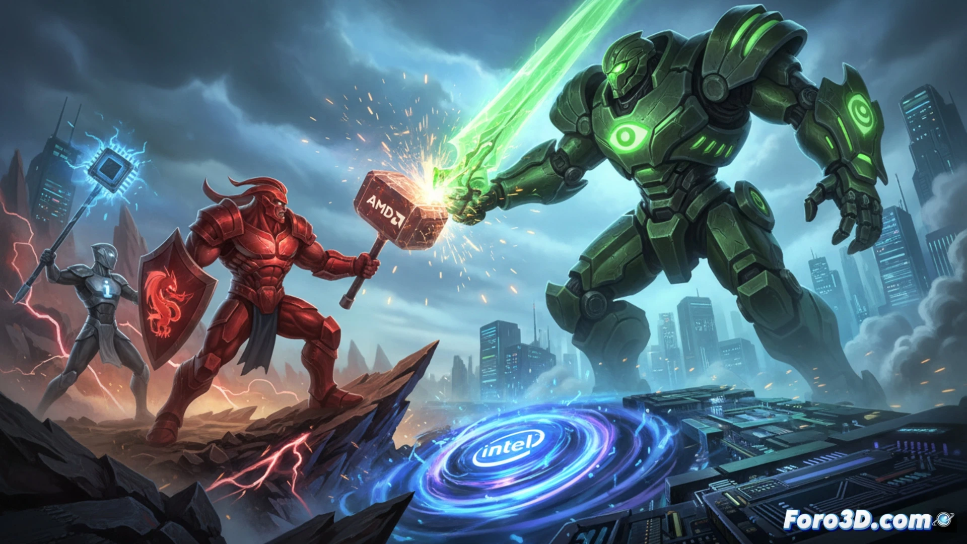 AMD対NVIDIA：3Dハードウェアを定義する非対称の決闘