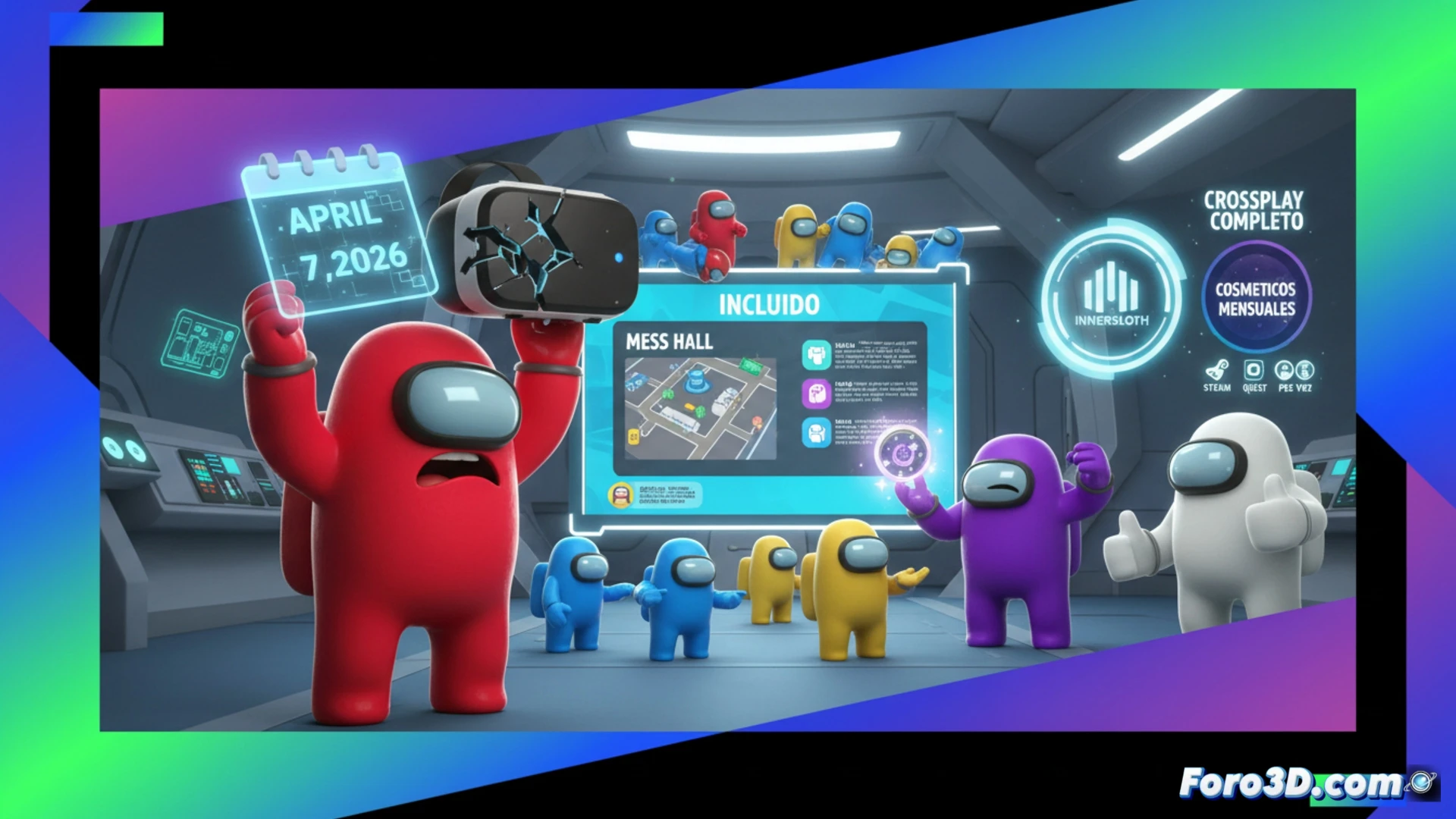 Among Us 3D VR: Retraso, Cambio de Estudio y Estrategias de Largo Plazo