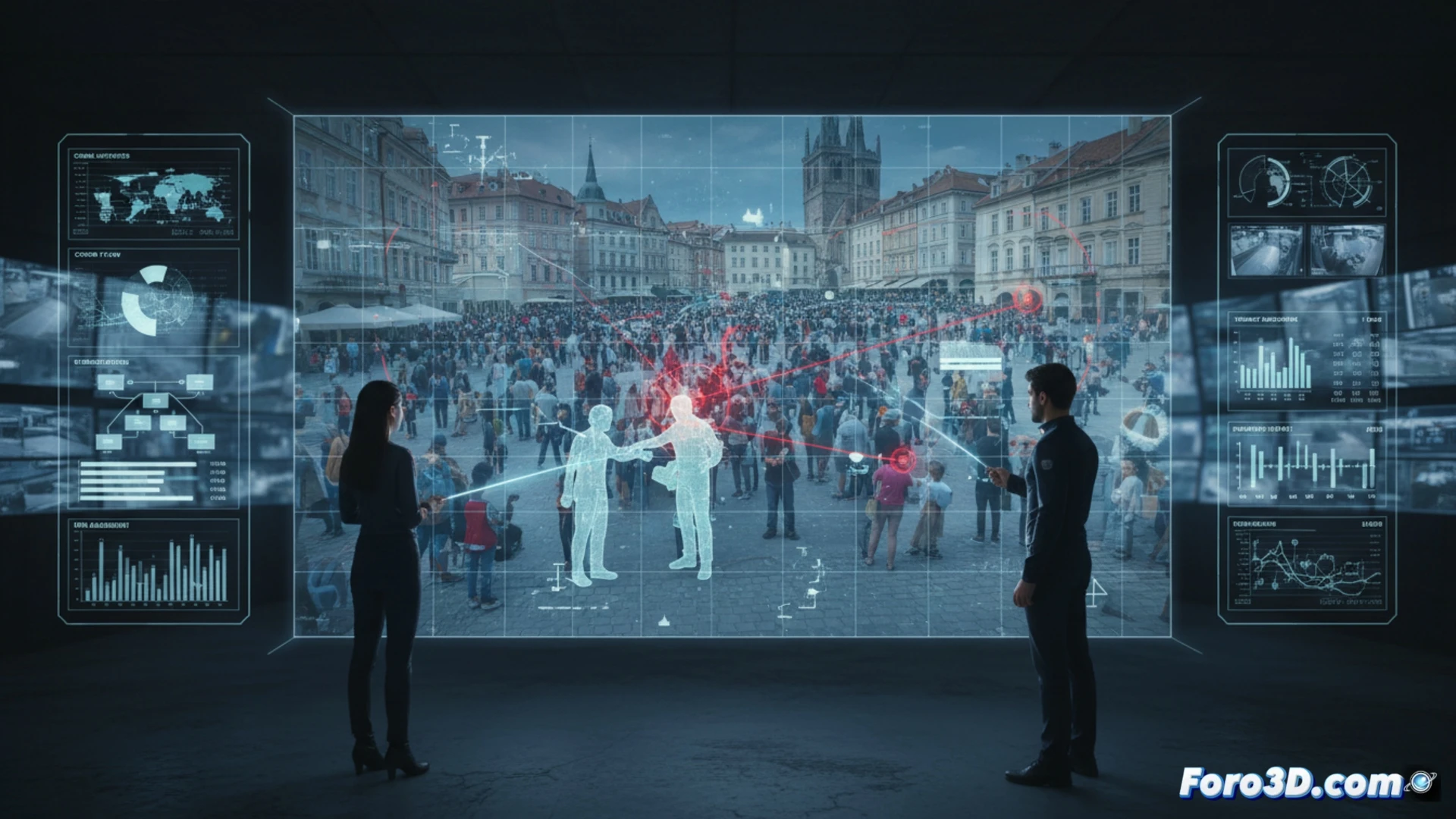 Análisis 3D de escenas de robo en periodos de alta densidad turística