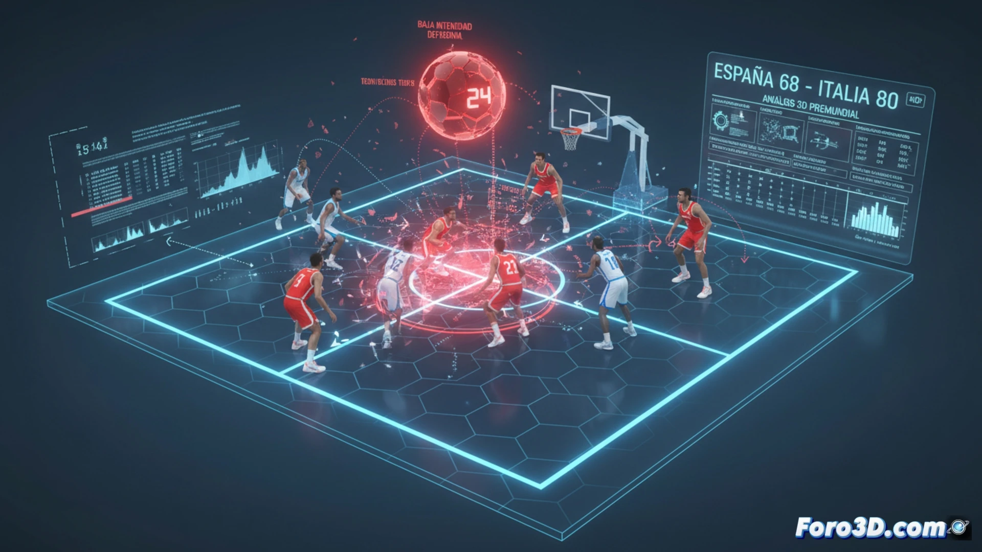 Análisis 3D de la derrota de España ante Italia en el Premundial