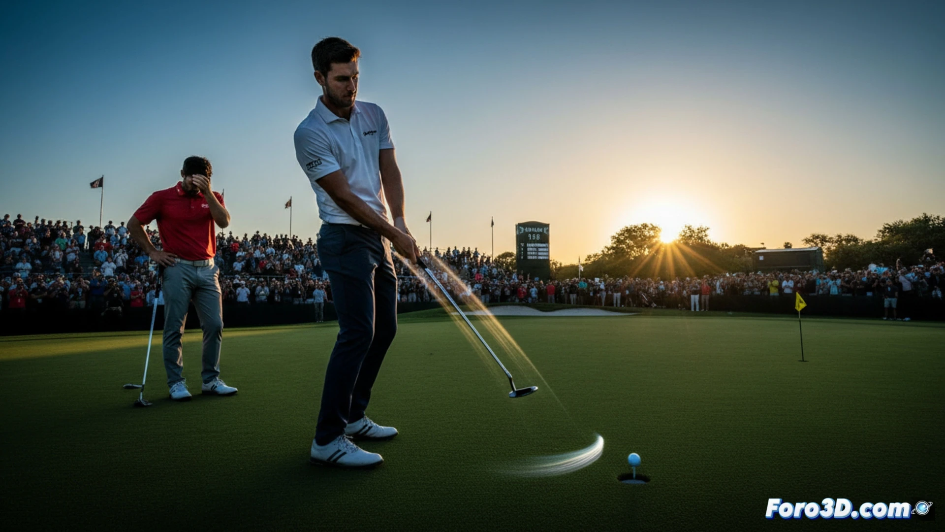 Análisis 3D de la remontada épica en el Hero Indian Open