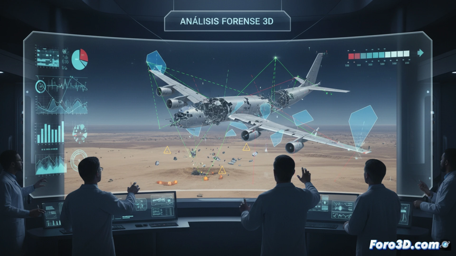 Análisis 3D del accidente del KC-135 en Irak: Reconstruyendo la verdad