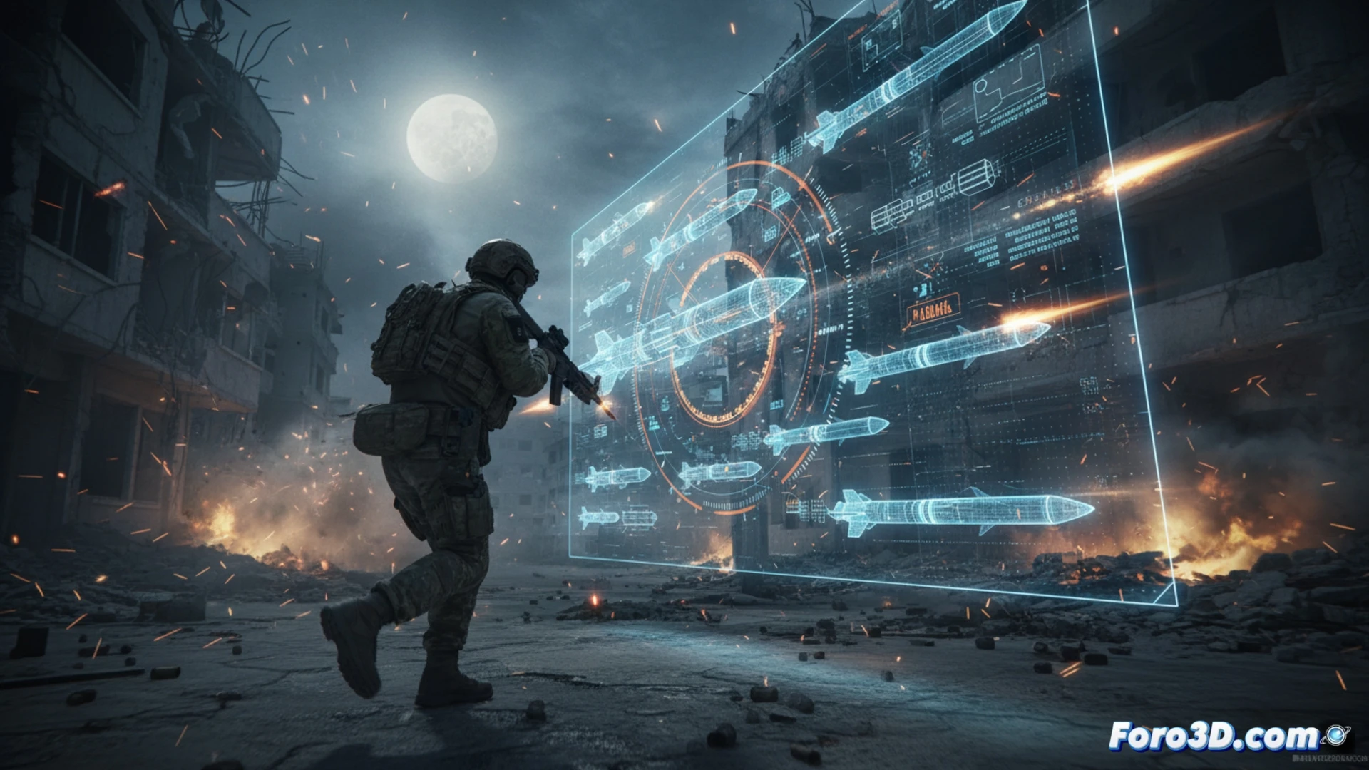 Análisis 3D del arsenal balístico iraní en conflicto