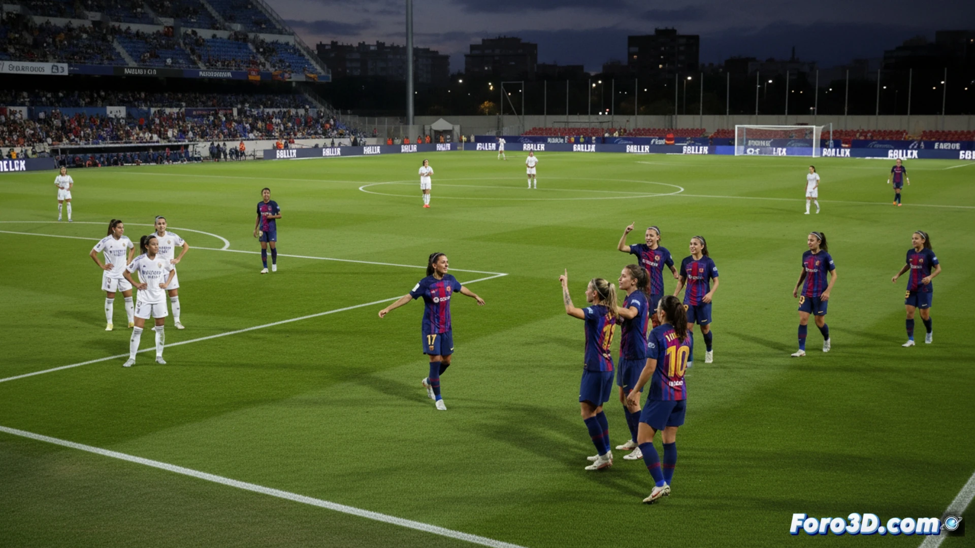Análisis 3D del Clásico femenino: Barça táctico golea al Madrid