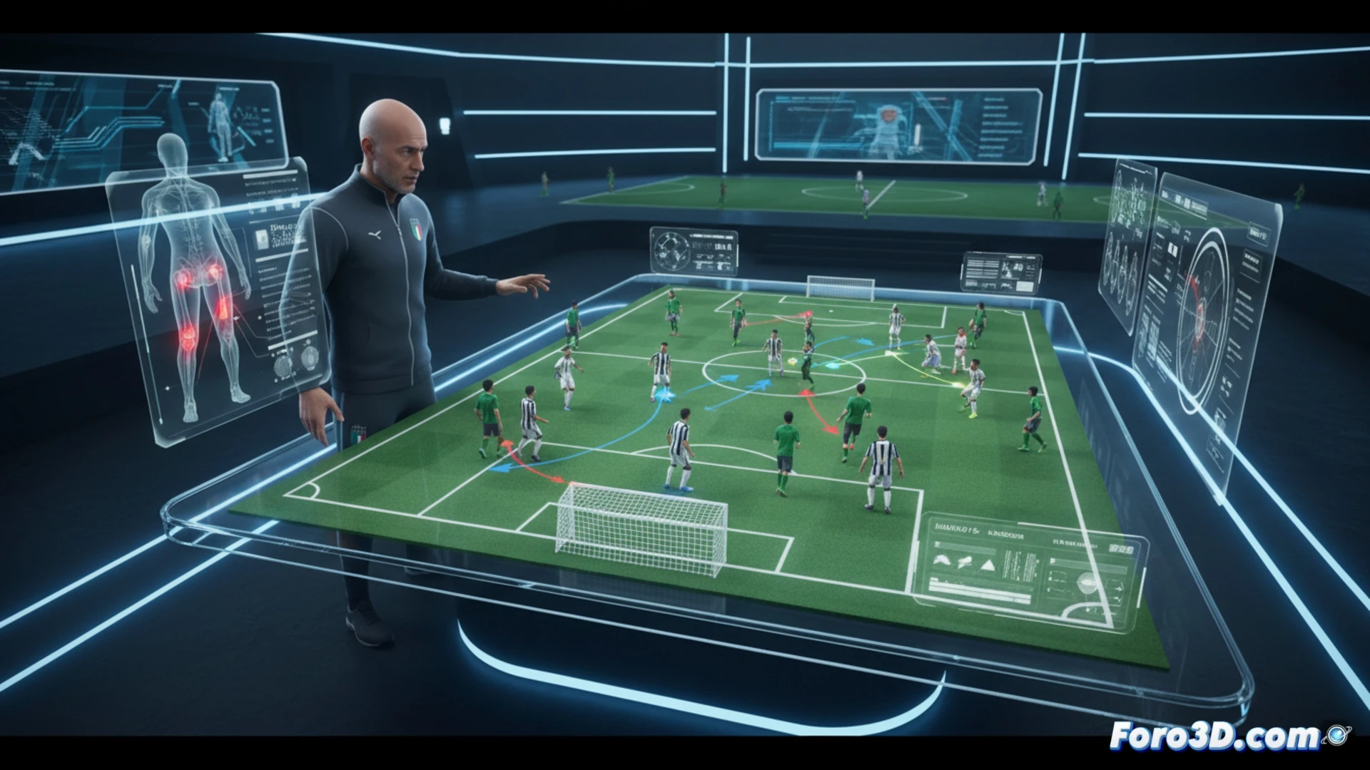 Análisis 3D del empate Juventus-Sassuolo y la visión de Spalletti