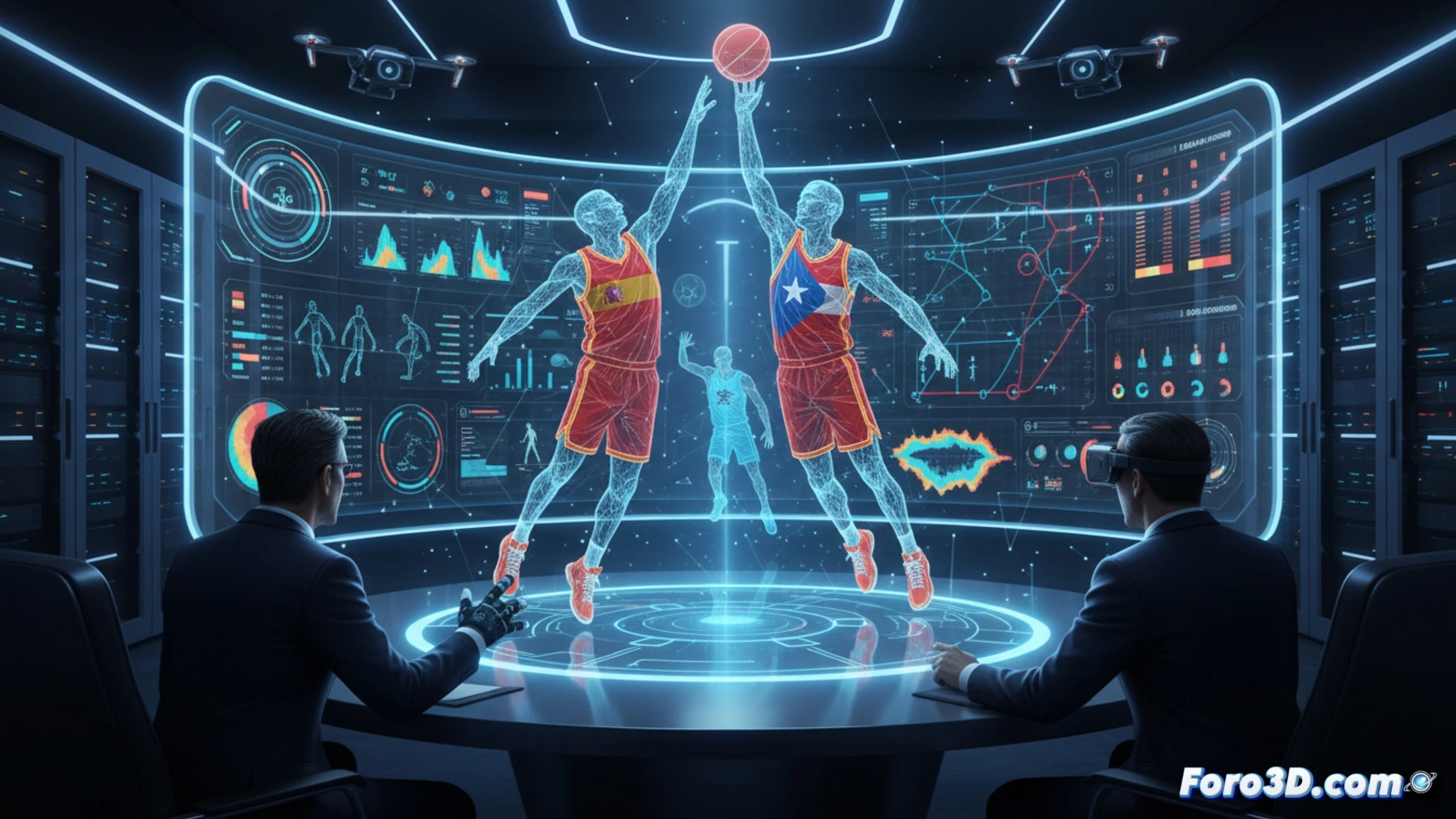 Análisis 3D del rival: España estudia a Puerto Rico con tecnología