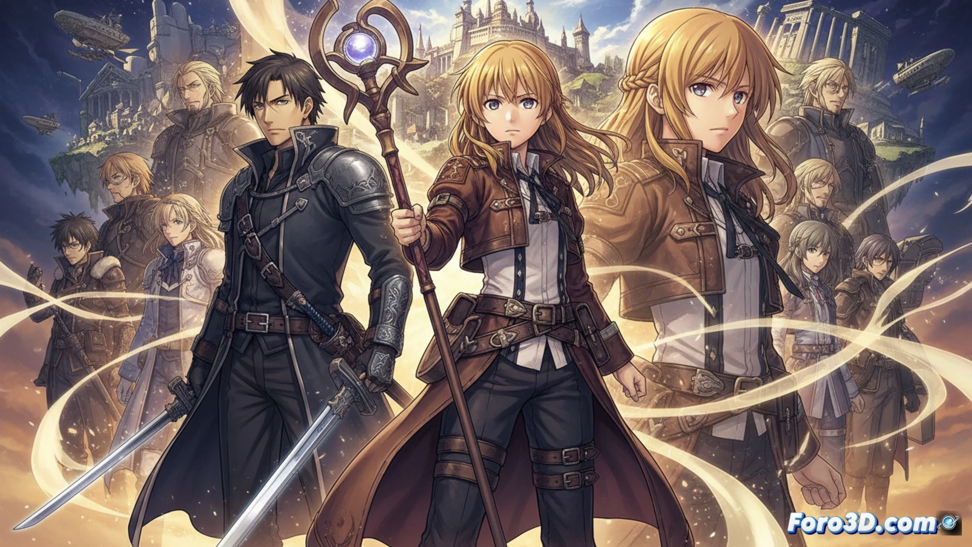 Análisis de Diseño de Personajes en Trails in the Sky 2nd Chapter