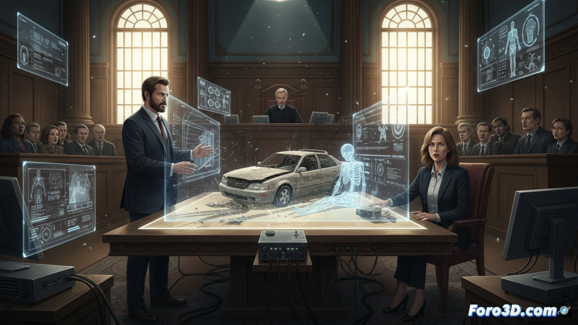 Análisis Forense 3D: La Herramienta que Mickey Haller Necesitaría