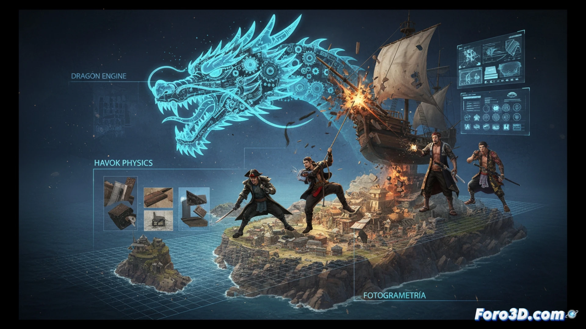 Análisis Técnico: Dragon Engine en Like a Dragon Pirate Yakuza