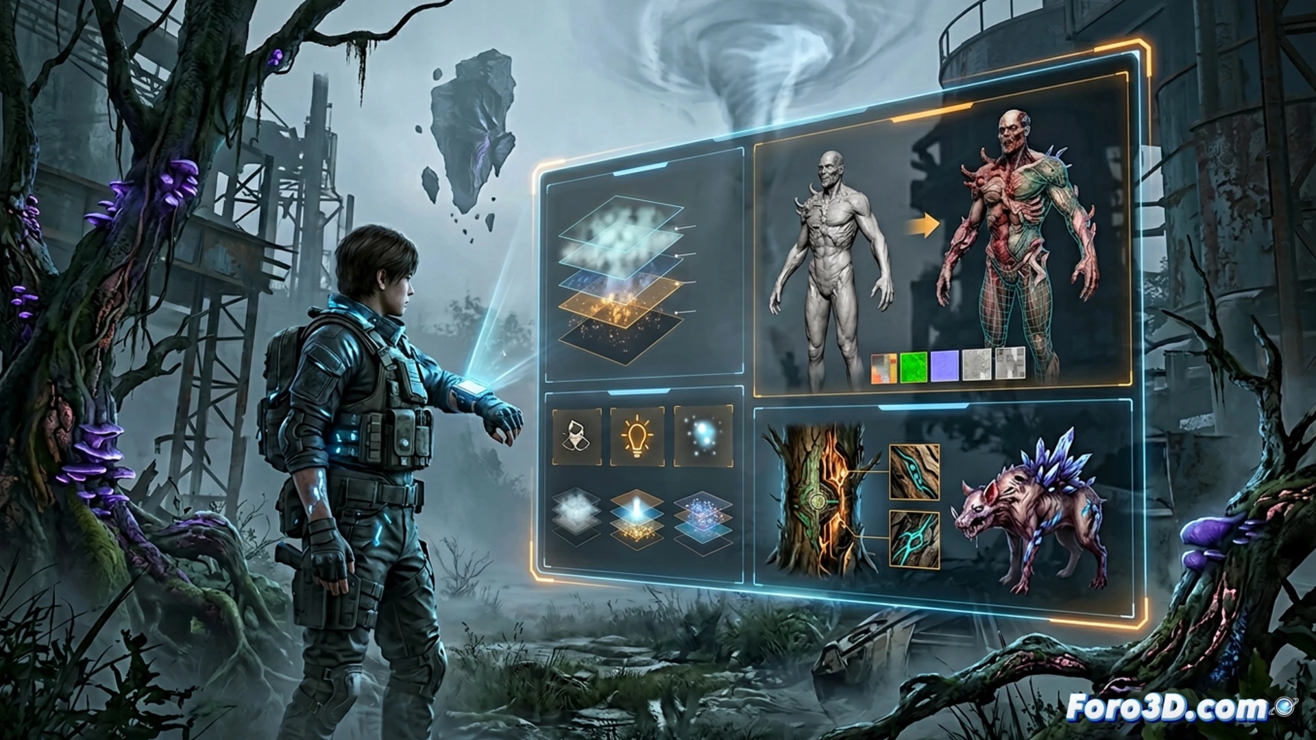 Análisis técnico y gráfico de Once Human y su estética New Weird