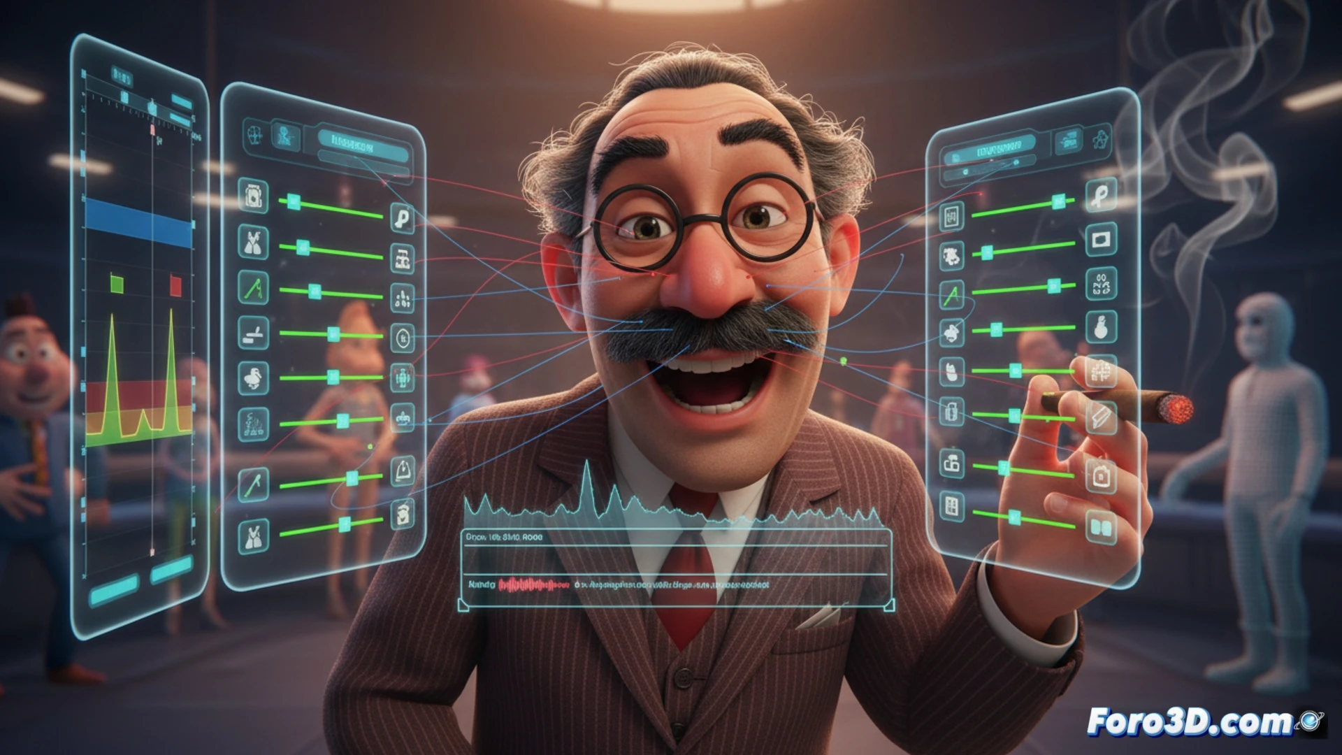Animando a Groucho Marx: Sincronía Labial al Estilo Pixar