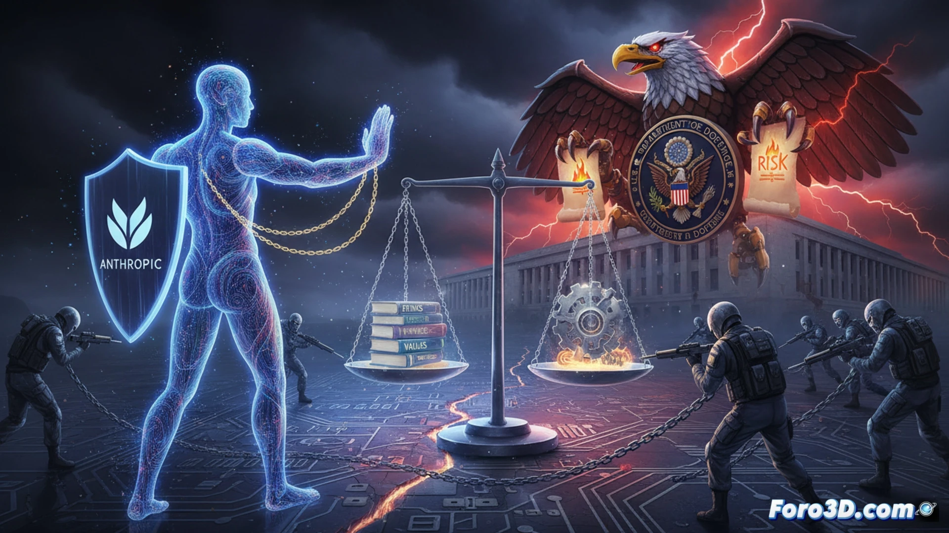 Anthropic demanda al Pentágono por veto ético a su IA