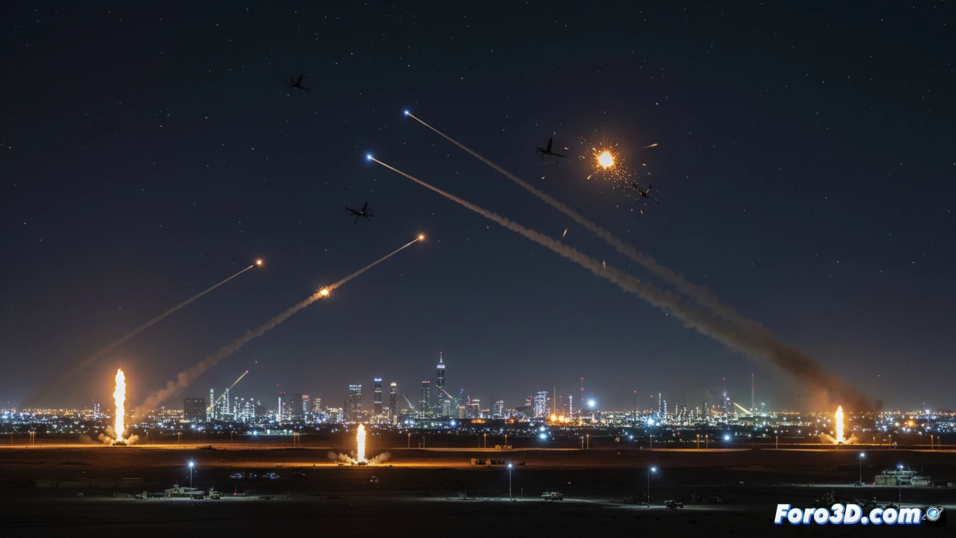 Arabia Saudí intercepta más de 60 drones lanzados contra Riad y el Este