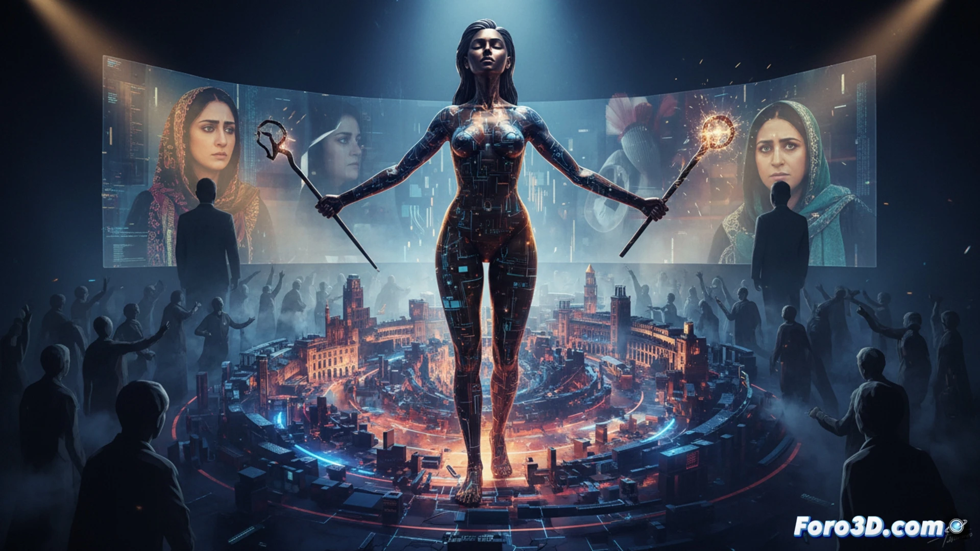 Arte activista 3D: amplificando la protesta de Kubra Khademi