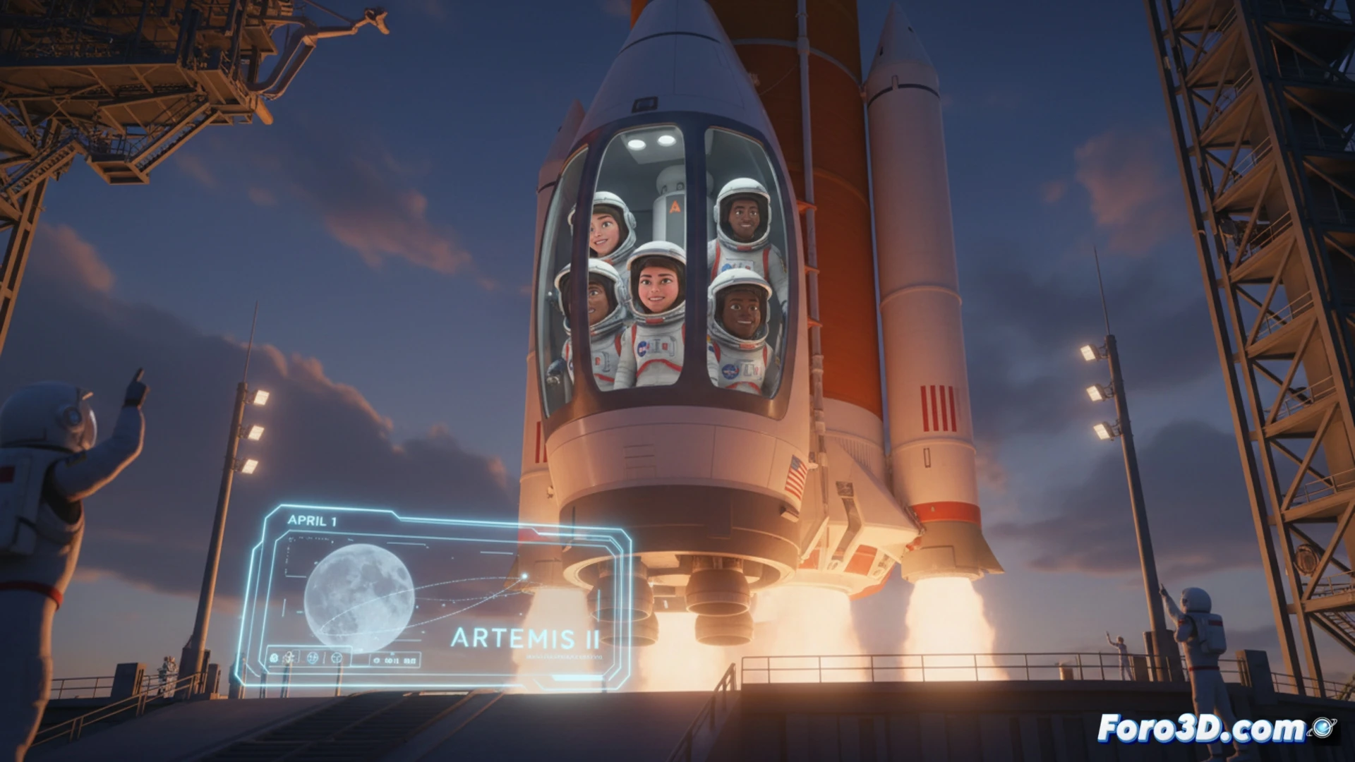 Artemisa II y la Visualización 3D: Planificando el Regreso a la Luna