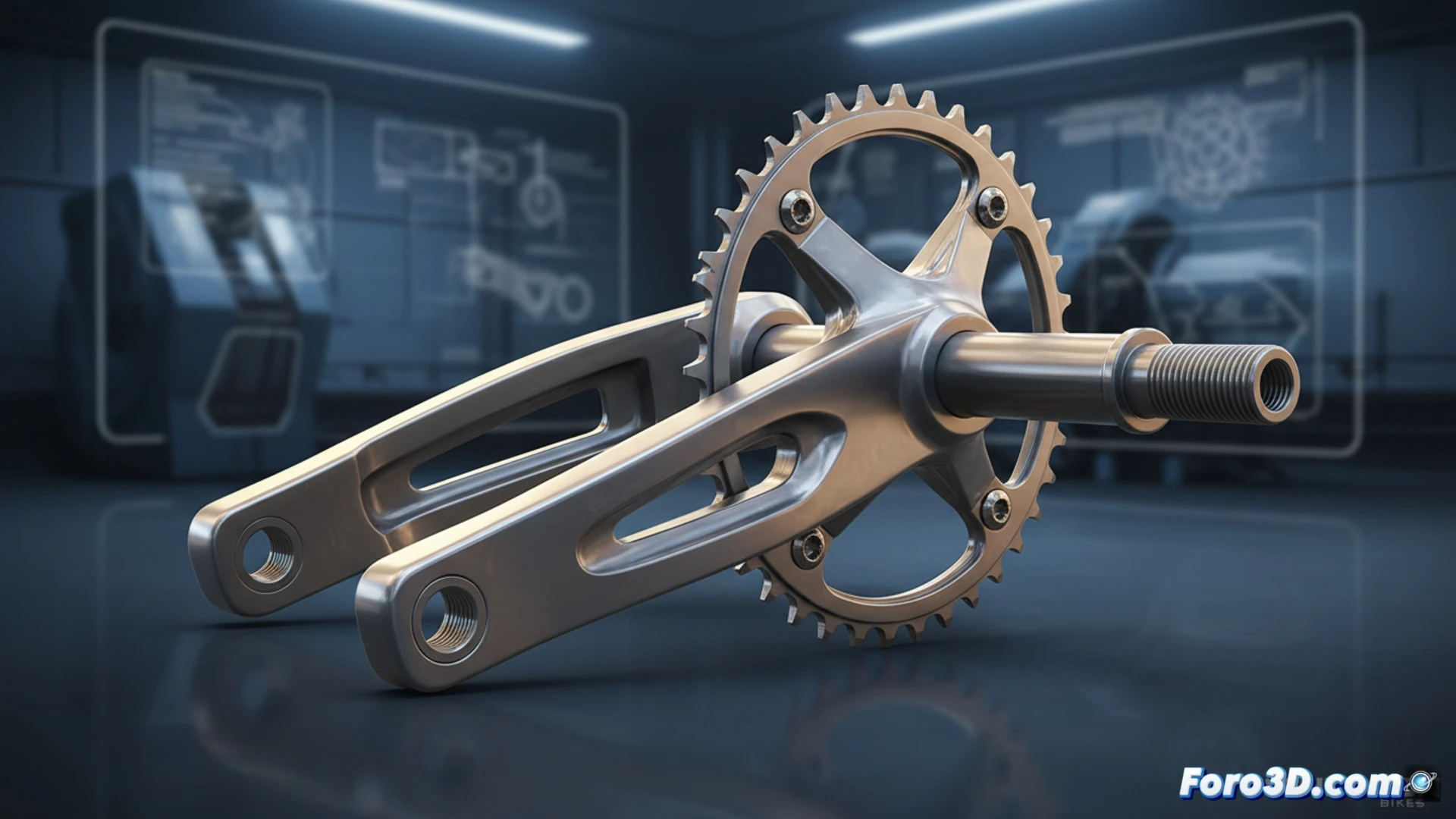 Atherton Bikes: Bielas de Titanio 3D para DH y Trail