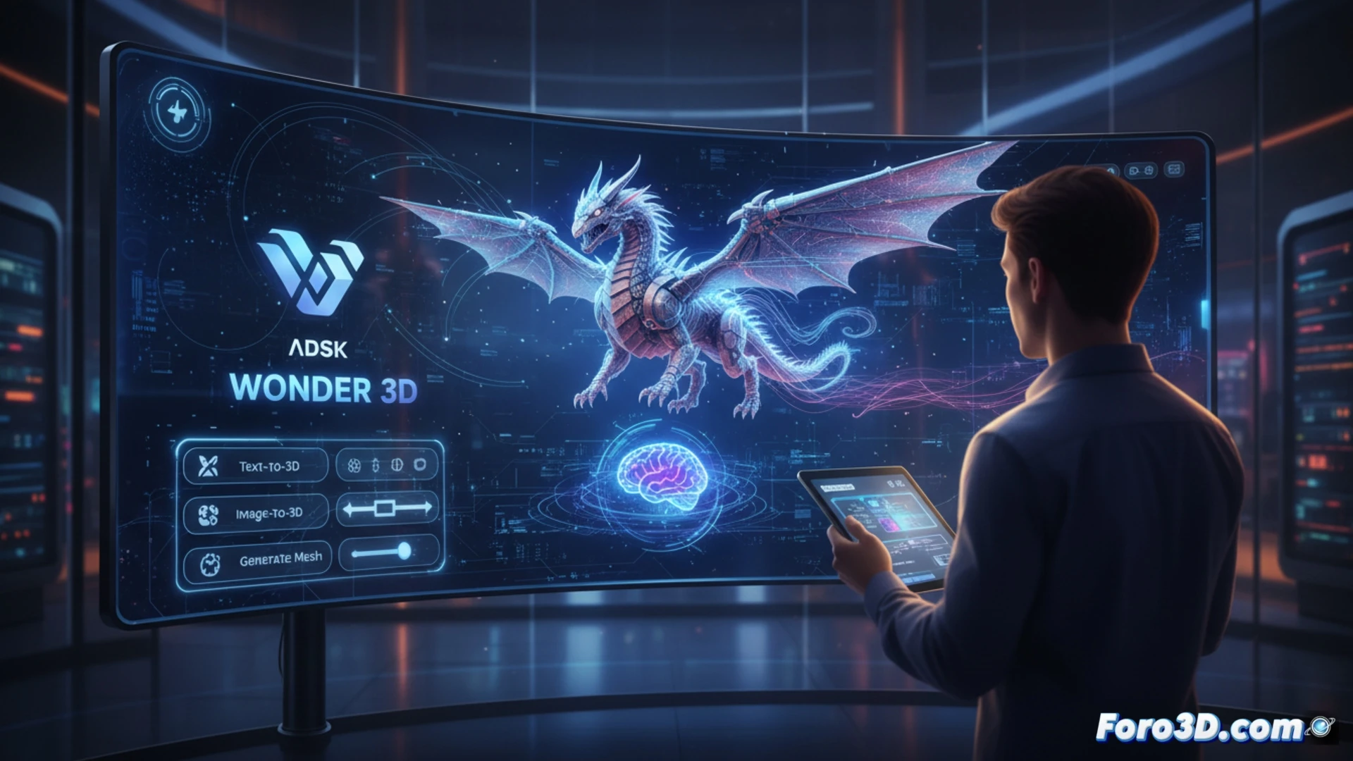 Autodesk lanza Wonder 3D, su herramienta de IA generativa para modelos 3D