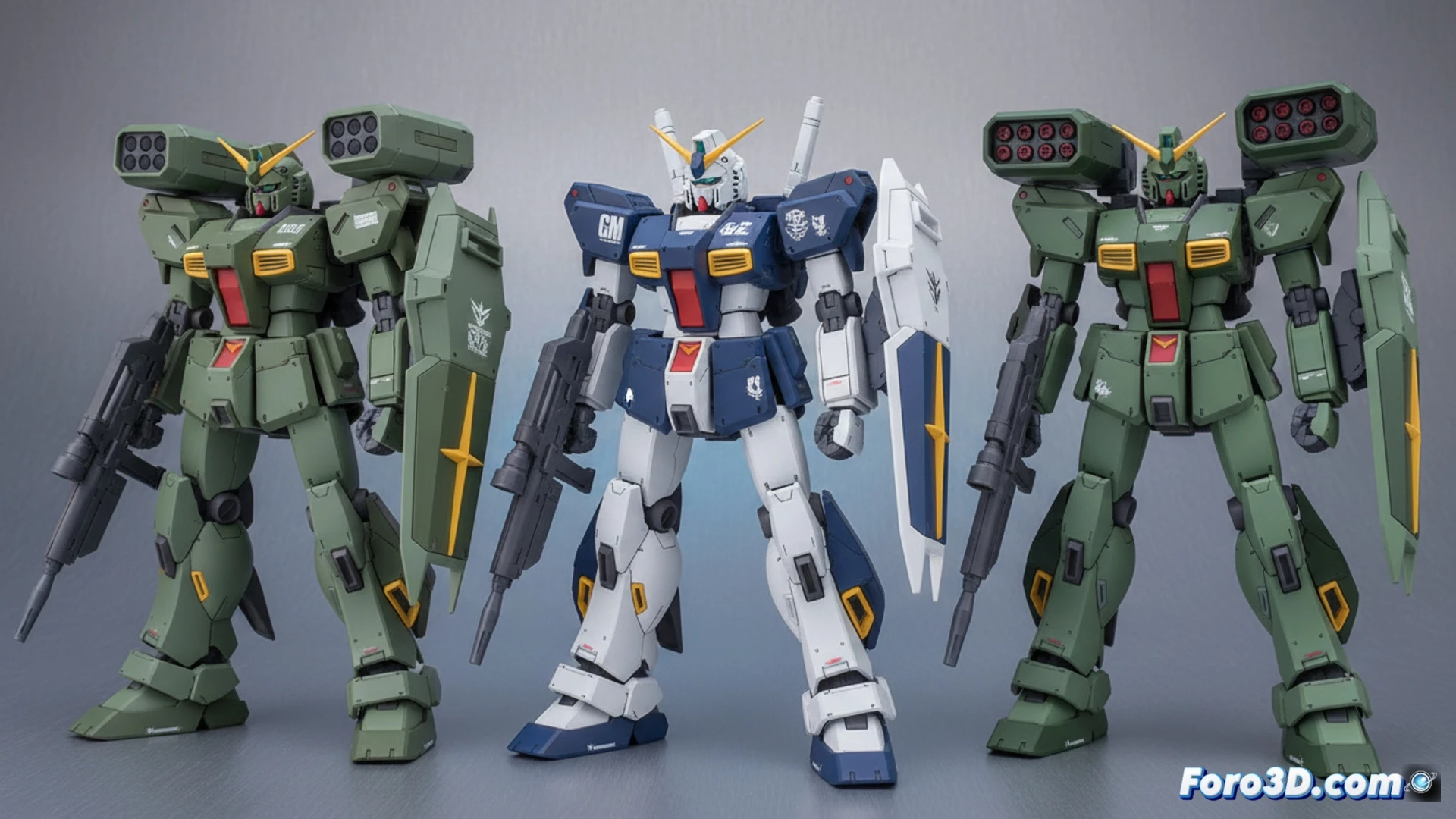 Bandai lanza tres nuevos Master Grade de Gundam Unicorn