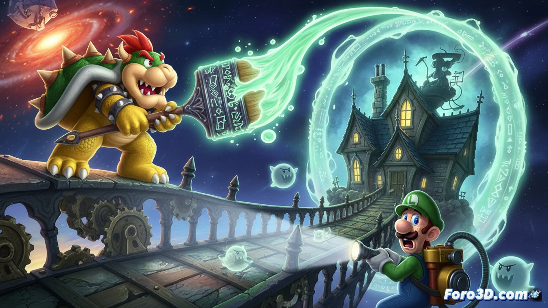 Bowser Jr. y el pincel mágico: el puente cinematográfico hacia Luigi's Mansion
