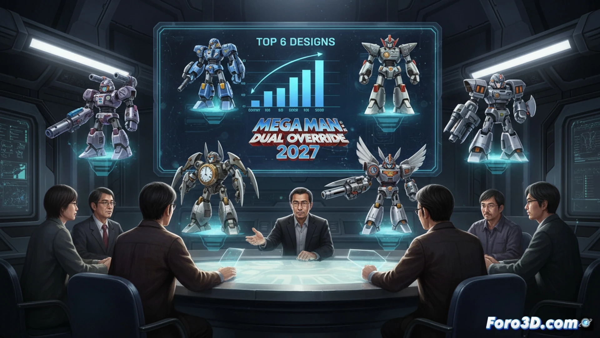 Capcom y la comunidad diseñan un Robot Master para Mega Man