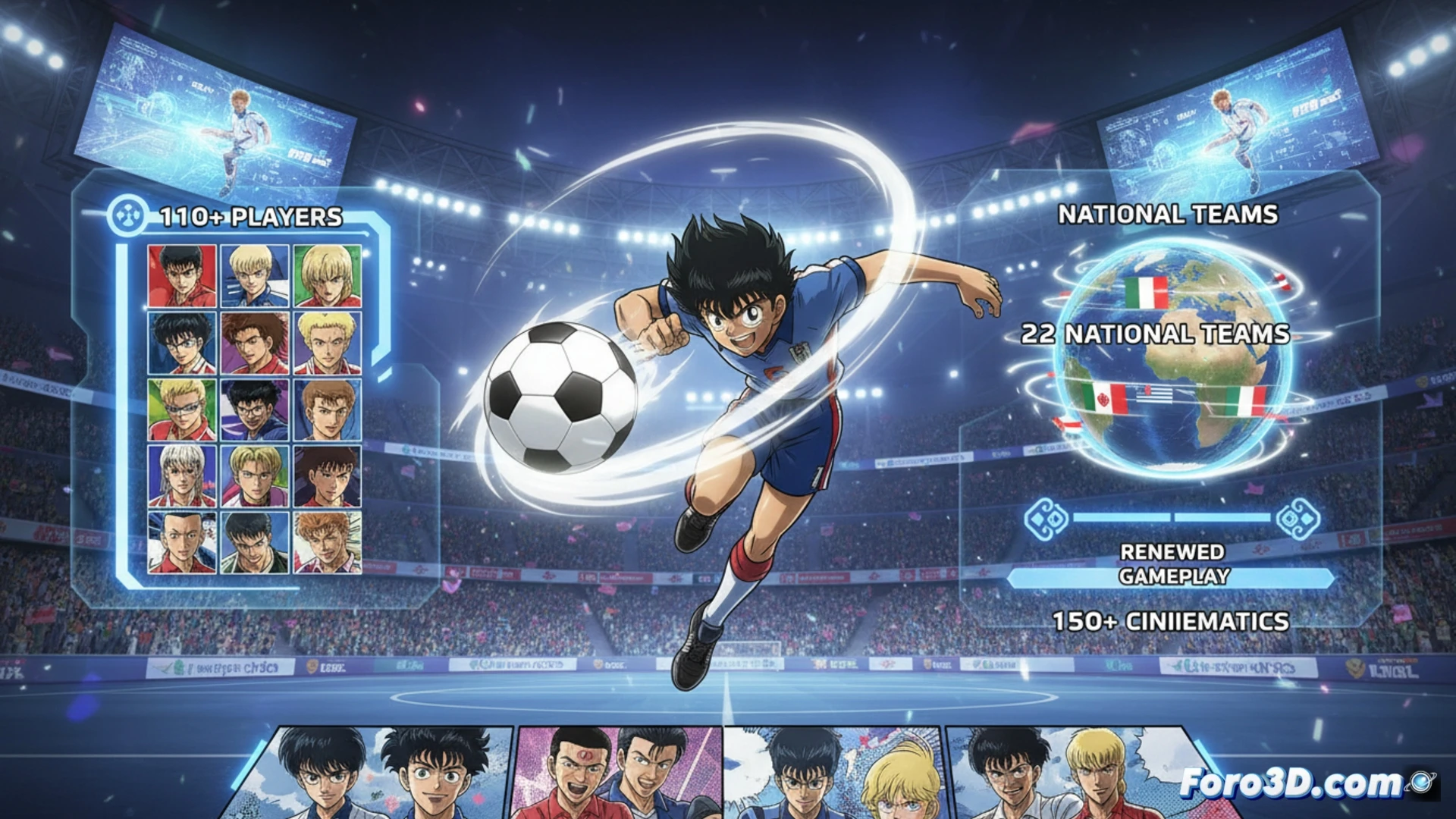Captain Tsubasa II: World Fighters muestra su tráiler de sistemas