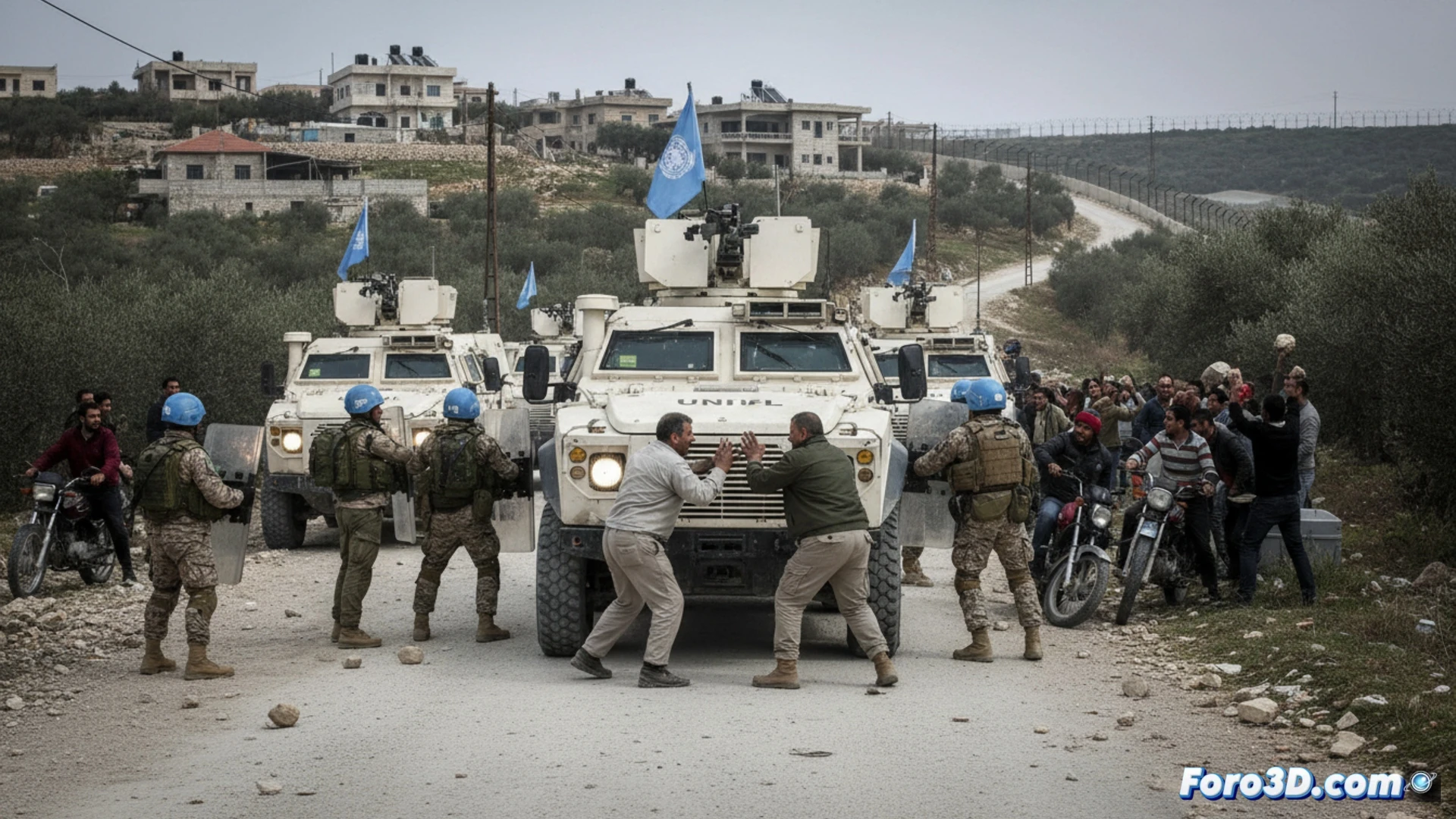 Cascos azules de la ONU enfrentan hostigamiento en sur del Líbano