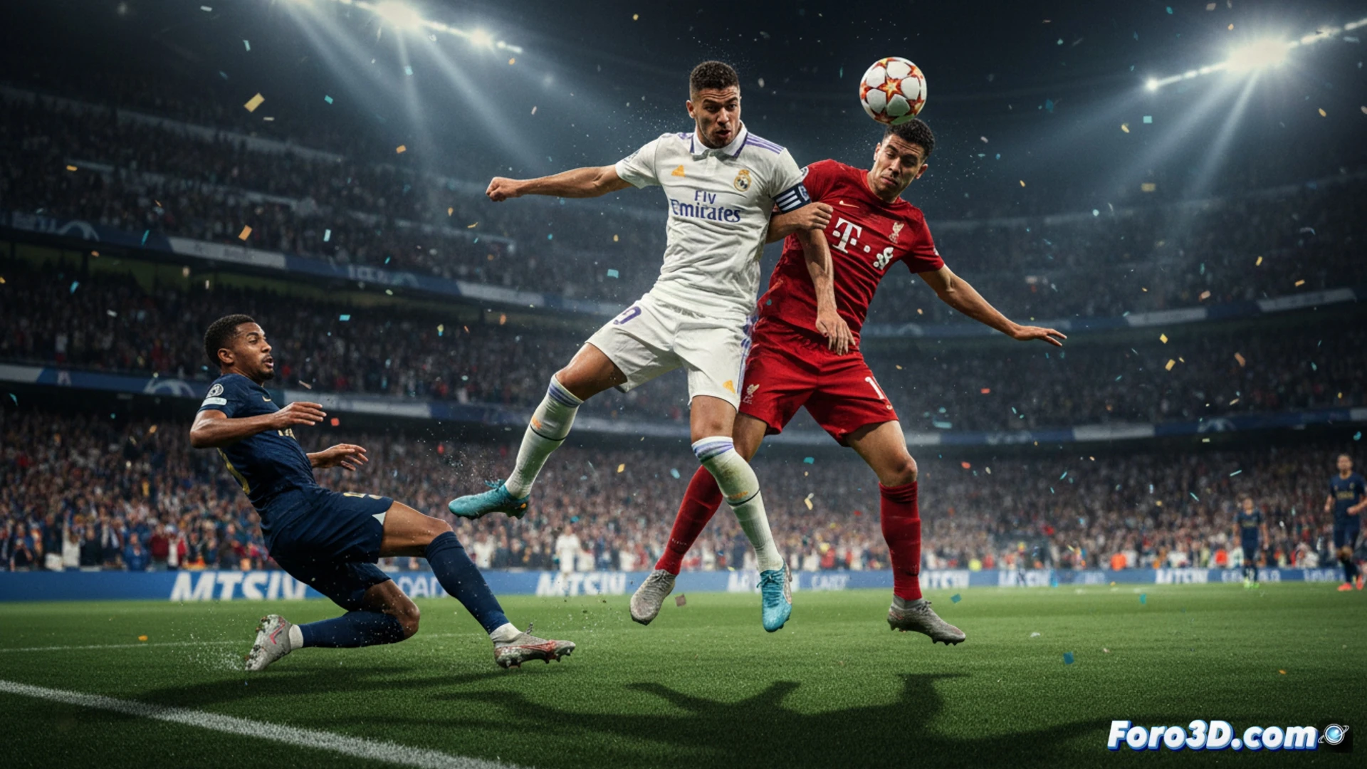 Champions: Horarios Semifinales y Análisis con Herramientas 3D