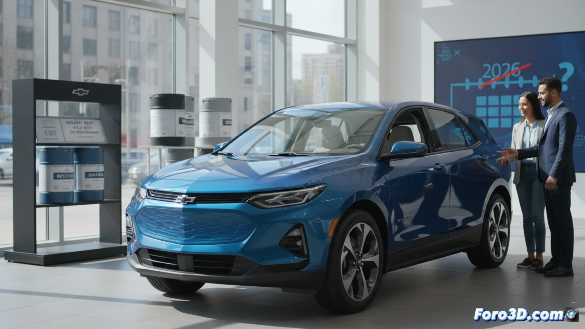 Chevrolet retira el Galaxy Gray del Equinox EV 2026 por alta demanda