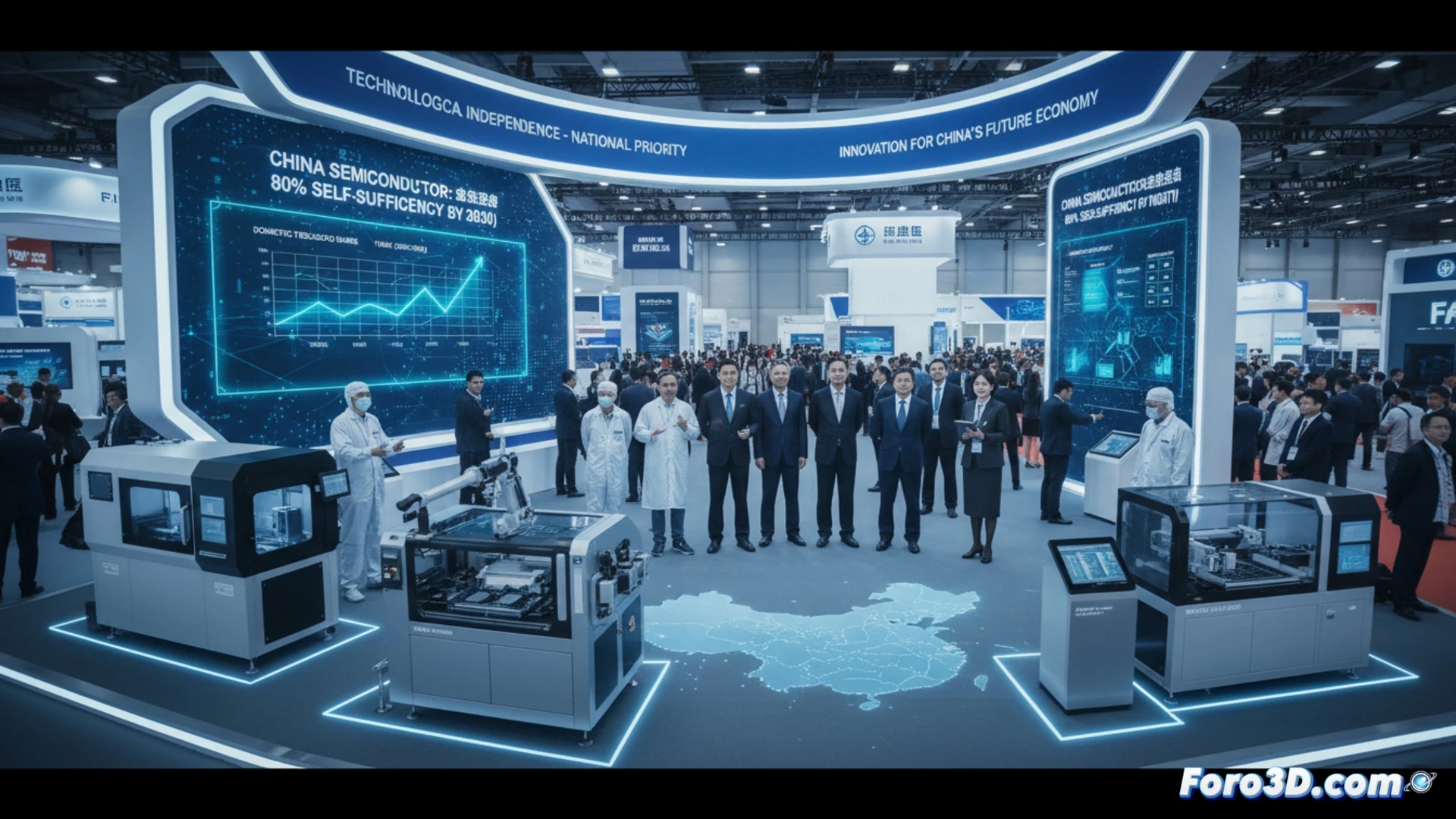 China apuesta por la simulación 3D para su autonomía en semiconductores