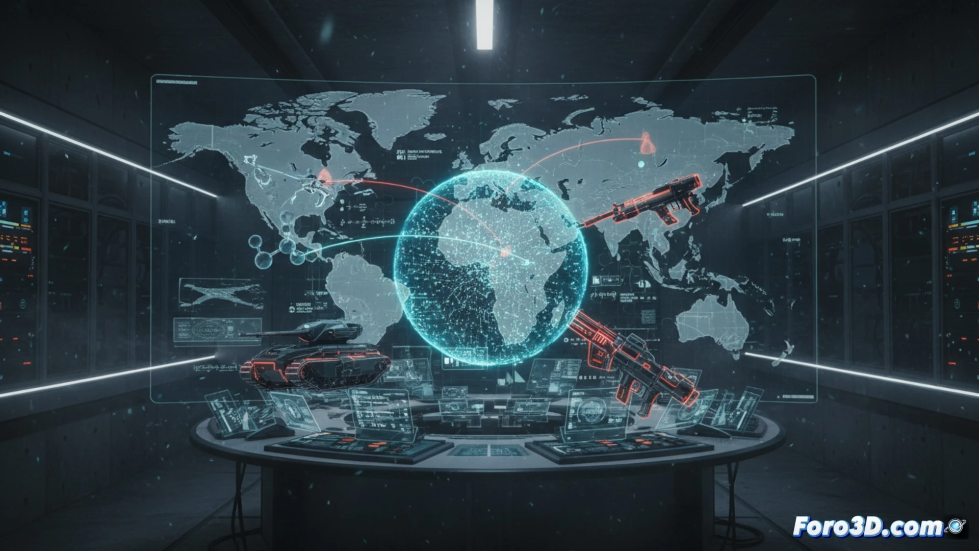 Ciencia y Guerra: Visualizando el Vínculo en 3D