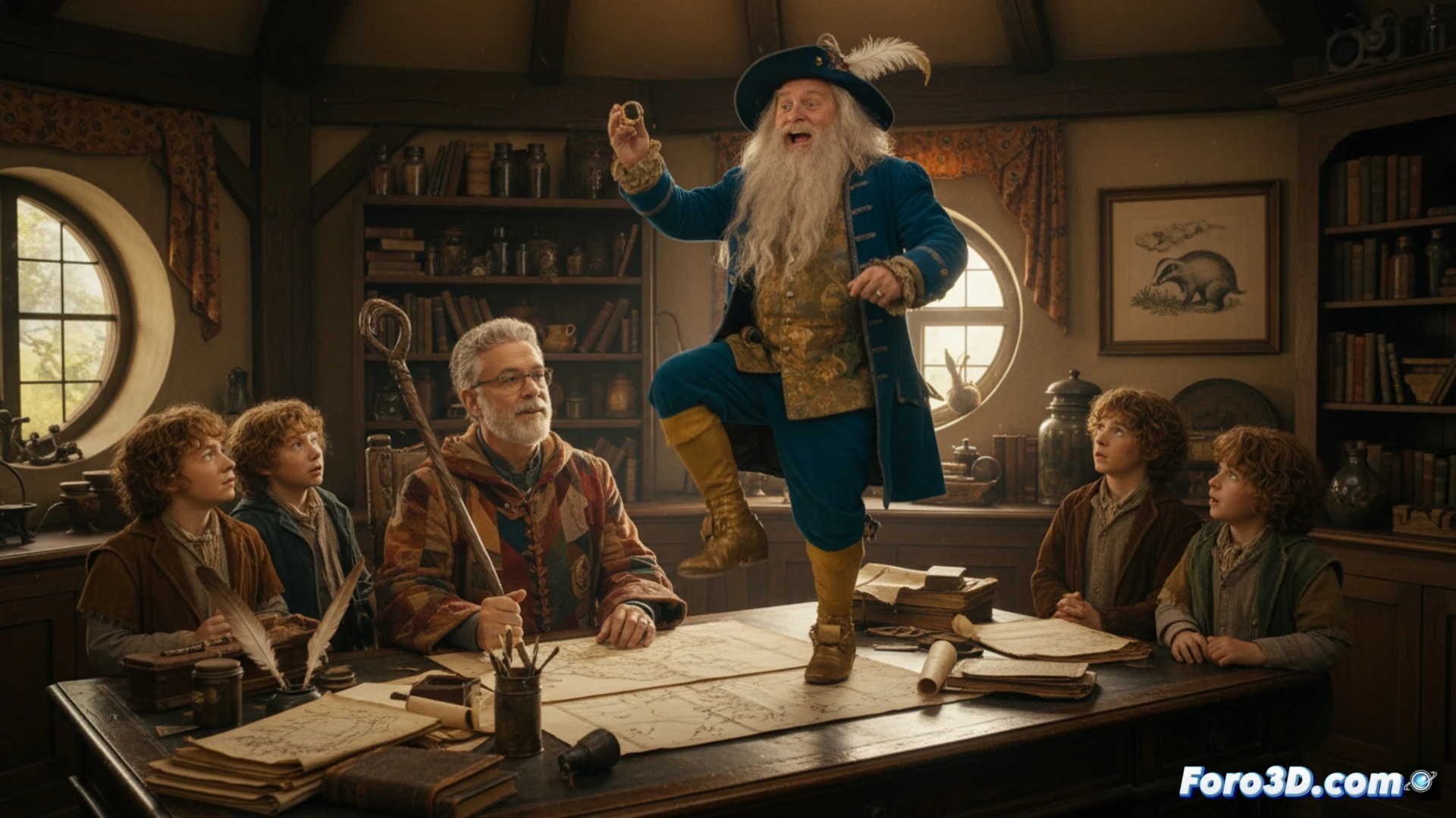 Colbert Adapta a Tom Bombadil: El Reto Visual del Bosque Viejo