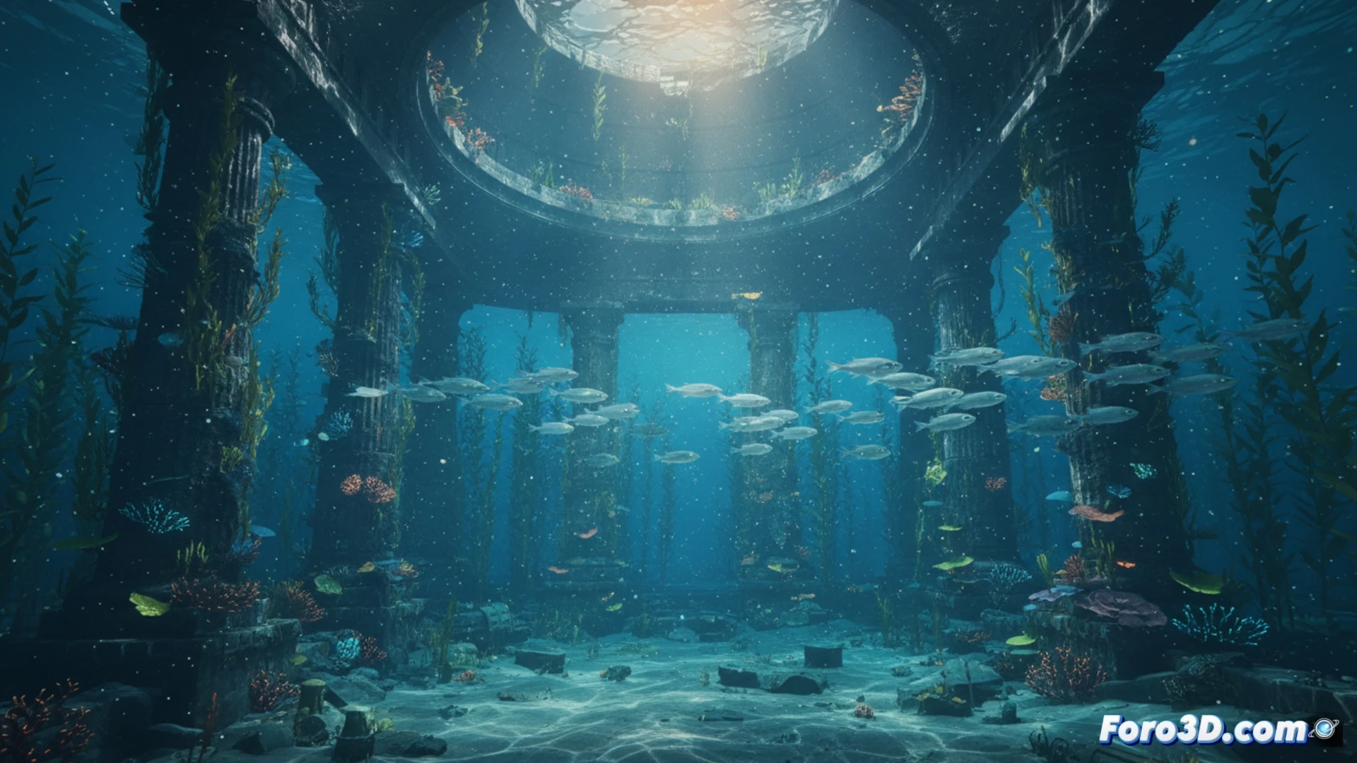 Crear escenas submarinas realistas en Blender: 3 claves