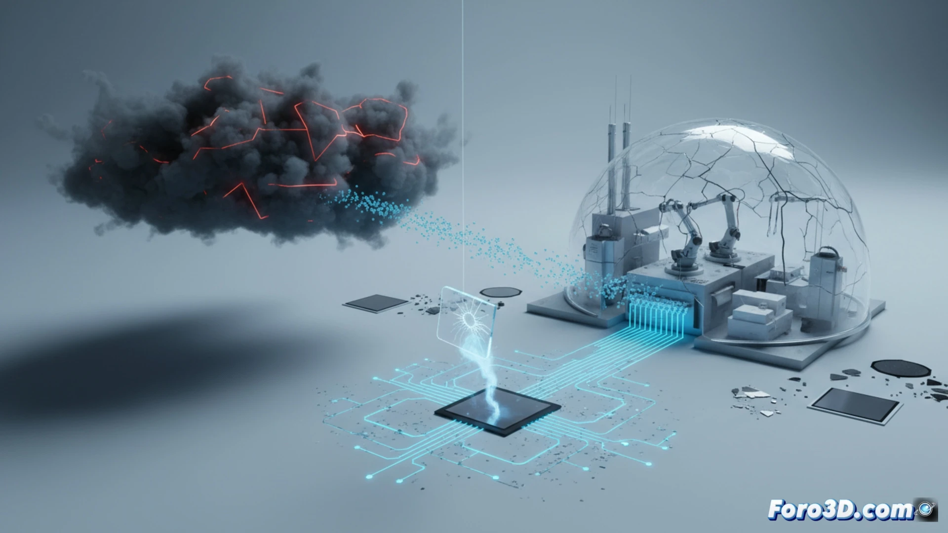 Crisis del helio: visualizando la fragilidad en la fabricación de chips