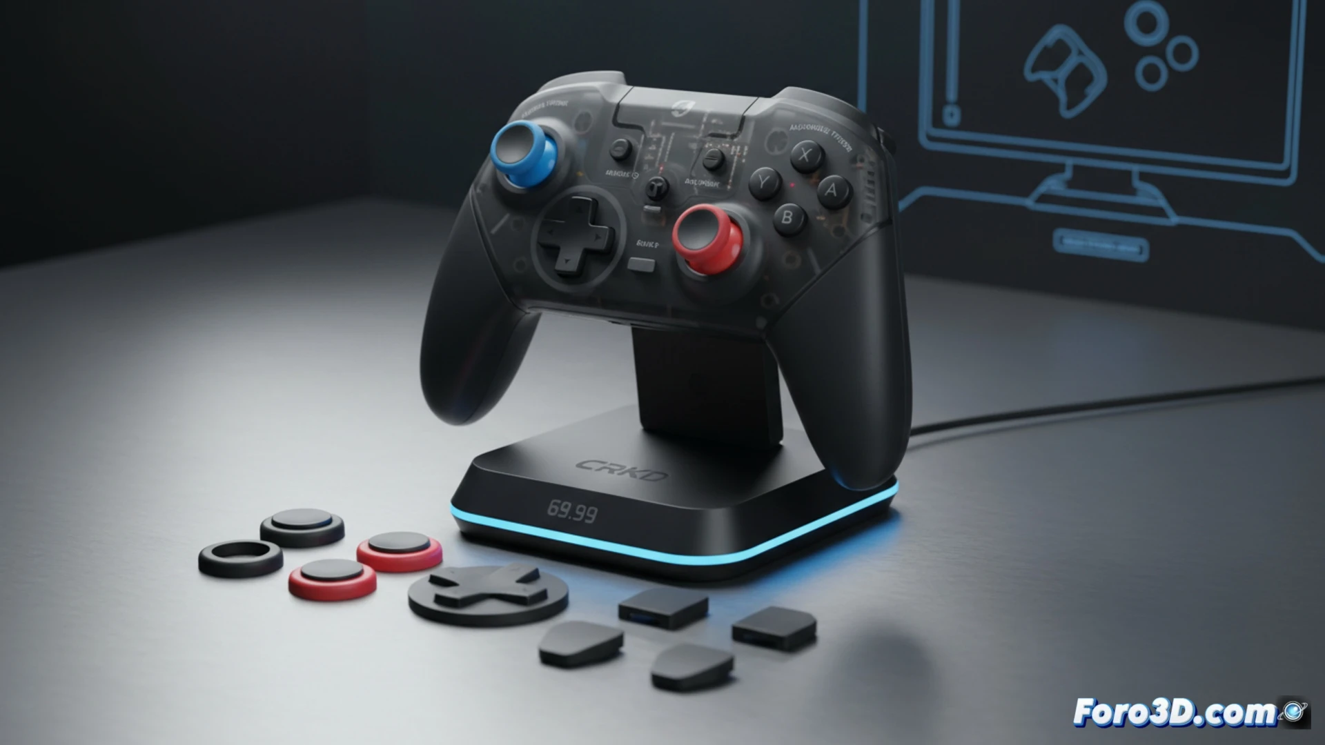 CRKD Ult Pro, análisis técnico del mando Switch que rivaliza con Nintendo